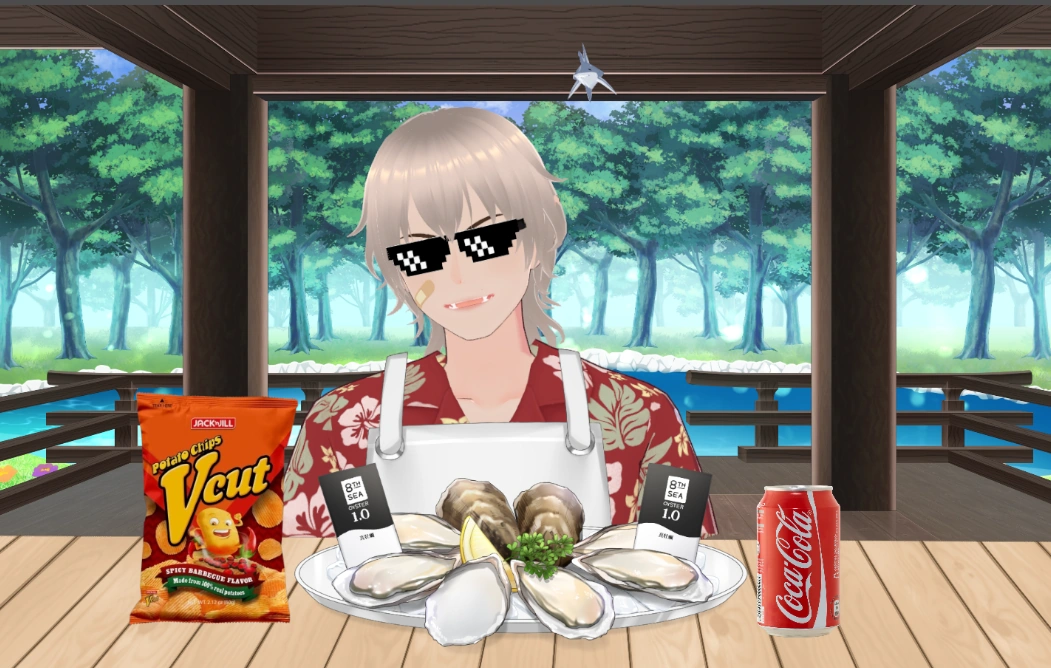 Jiyuu 2024 model (Summer) mukbang TFT stream