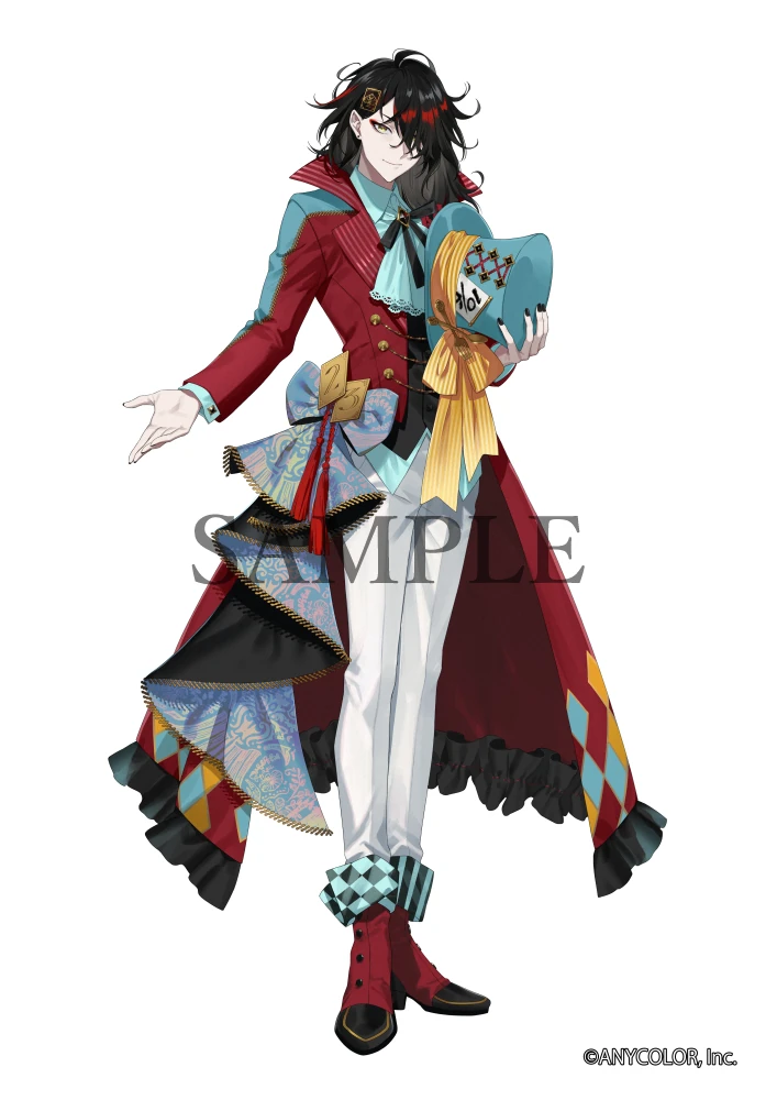Luxiem in Wonderland Goods Illustration by Miyamo