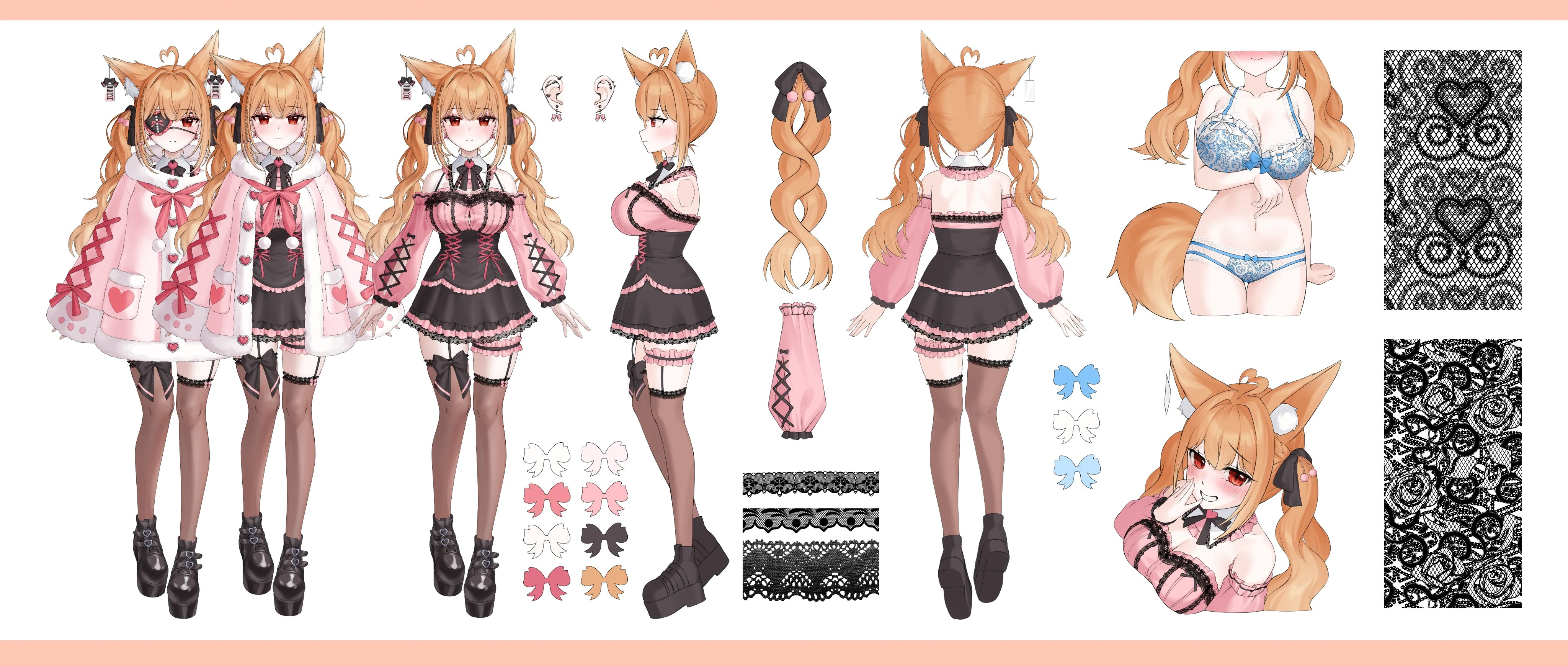 2nd Costume Reference Sheet