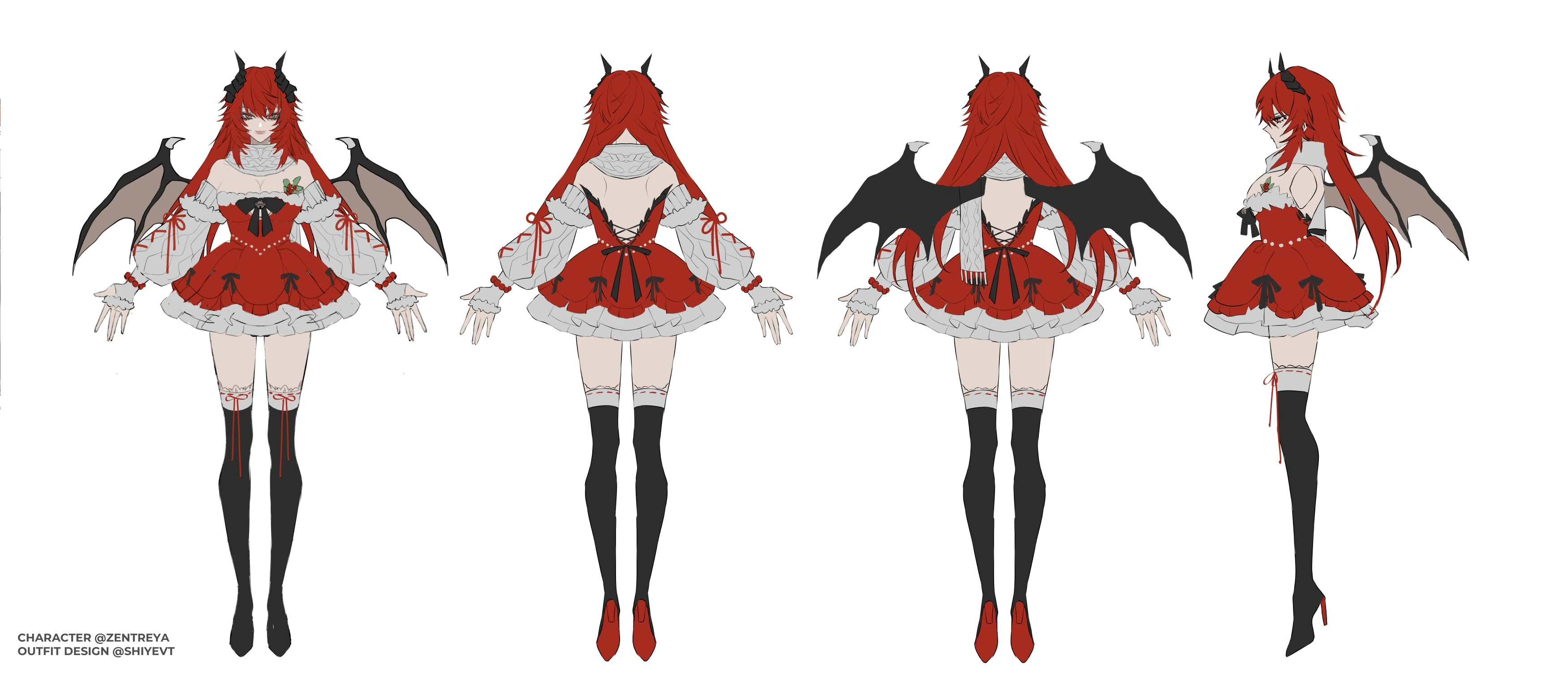 Zentreya Dragon Christmas Model Concept By Shiye