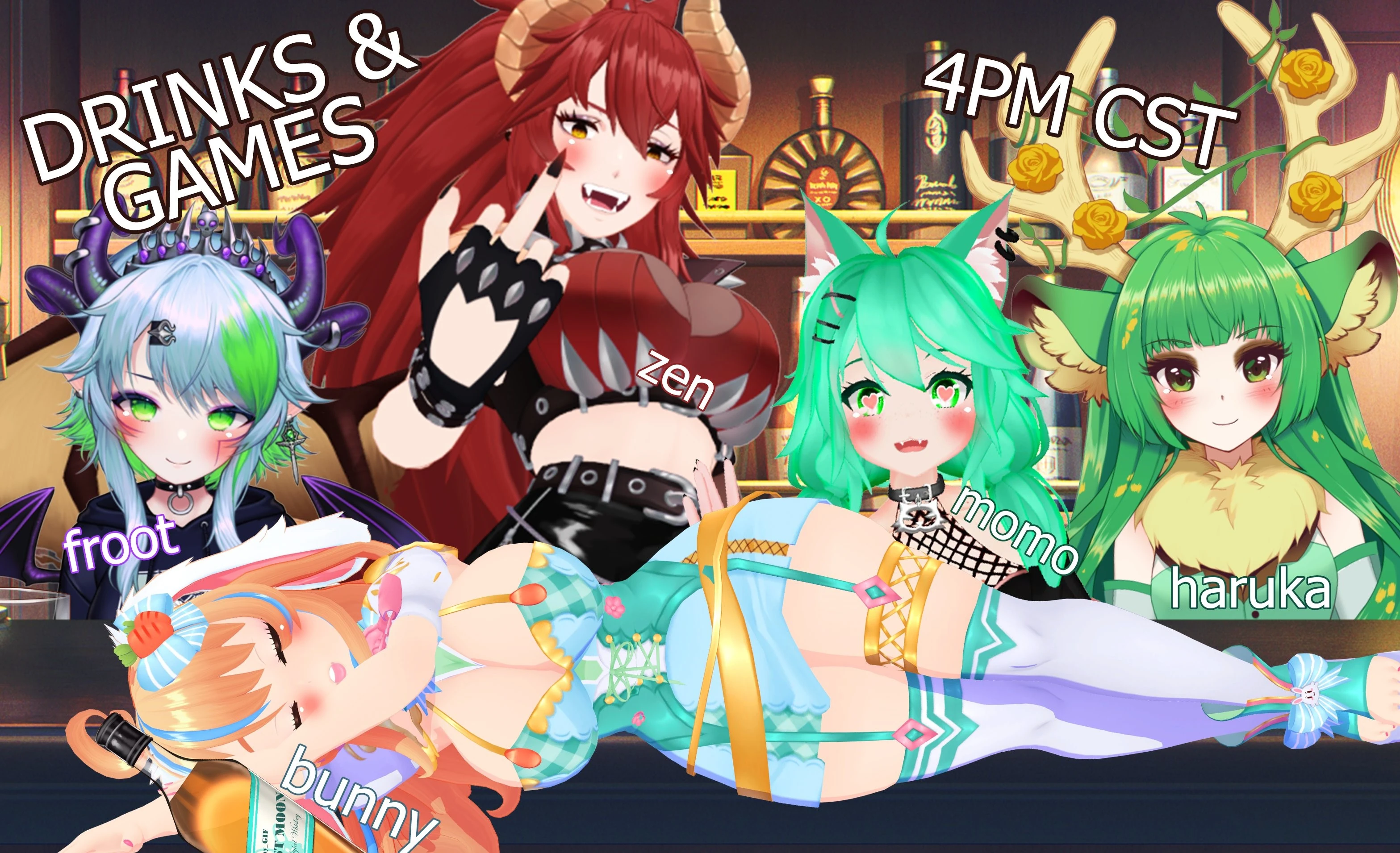 Drunk Stream with the girls