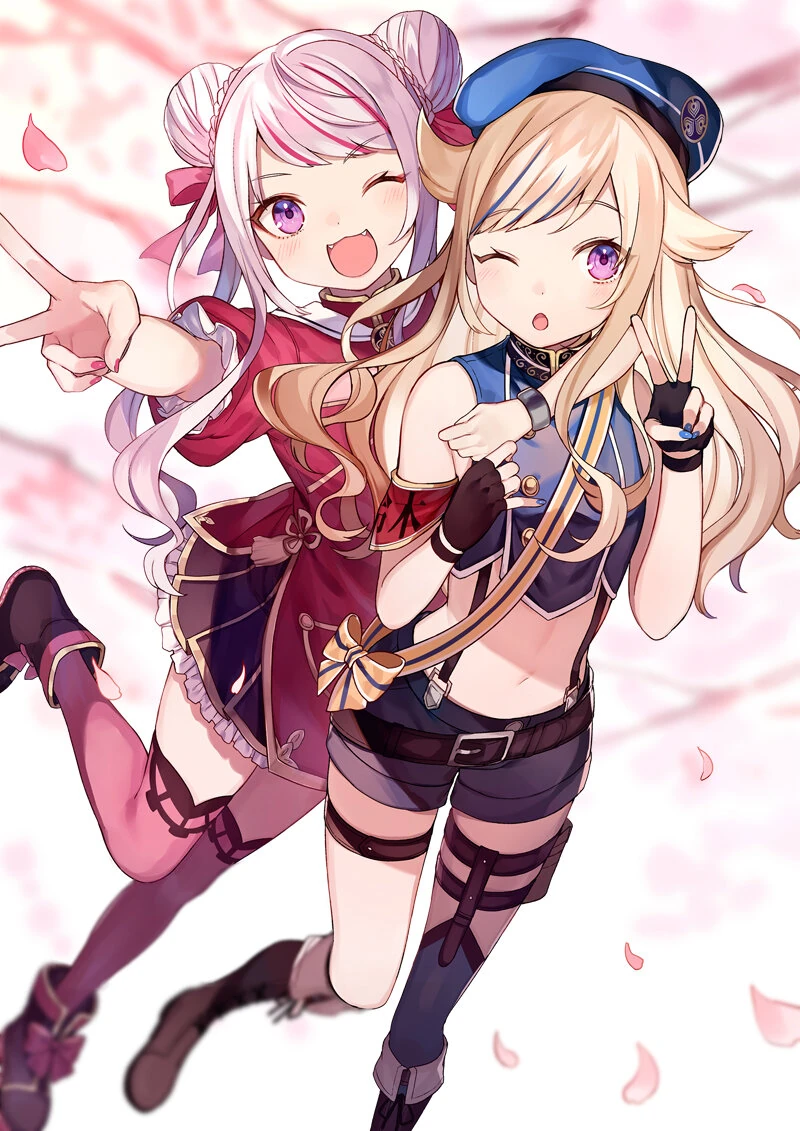 |HIMEHINA 2nd Anniversary Illustration<br>by [https://twitter.com/haru_sugar02/status/1242075555798740993 Shugao]