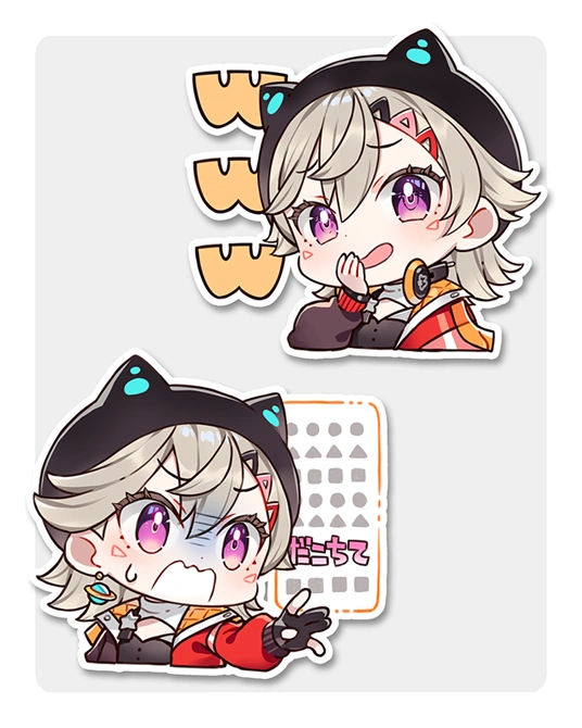 VGGC6th Acrylic Keychains by [https://twitter.com/yuukihagure/status/1704360457417703726 Oto]