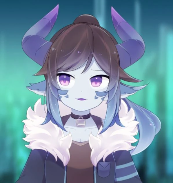 RipSkip looking away<br>(by ellᶘ・ᴥ・ᶅ)