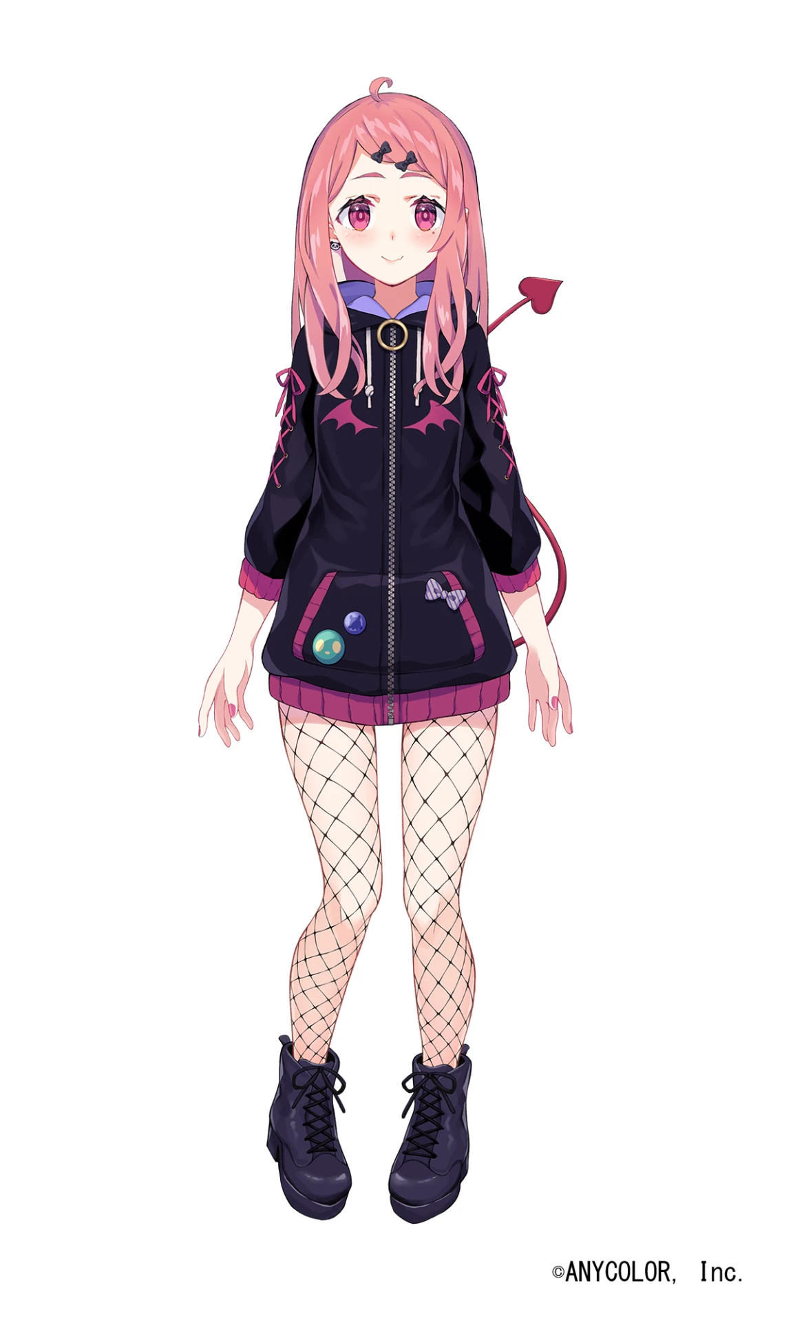Devil Hoodie Outfit Without Hood by Sakura