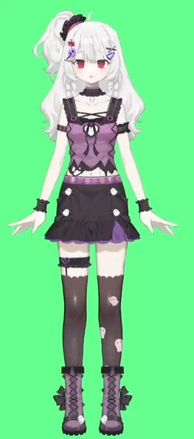 Winter Outfit With One Sided Ponytail and Without Goggles and Jacket