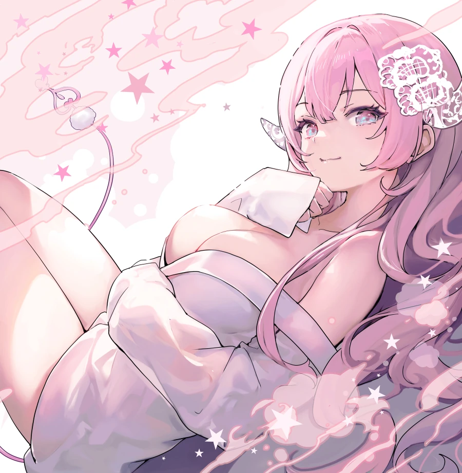 Yuzuki Ririna by [https://twitter.com/Sibylart/status/1759413416584946115 SIBYLα]