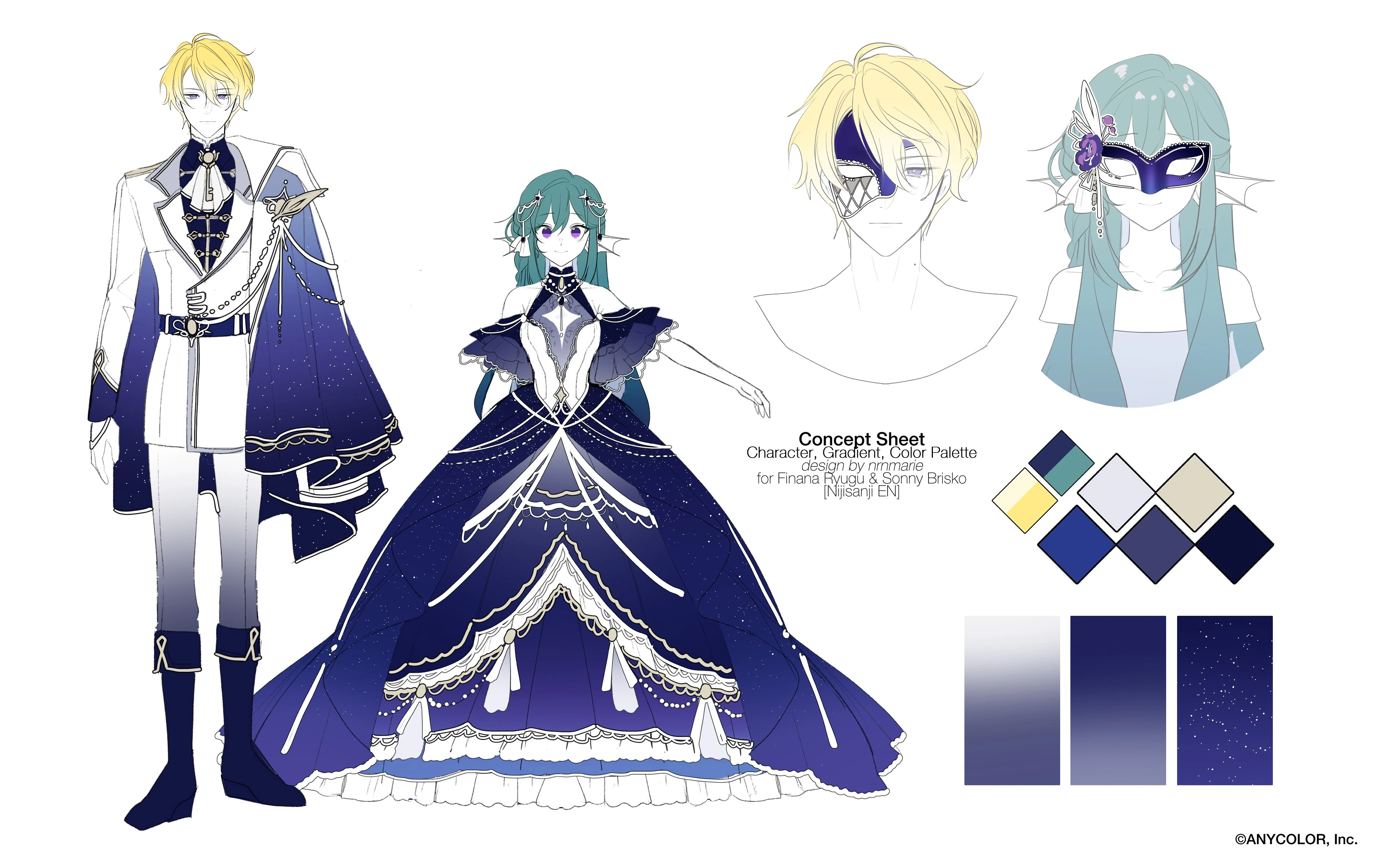 Cendrillon Concept Outfits by Marie