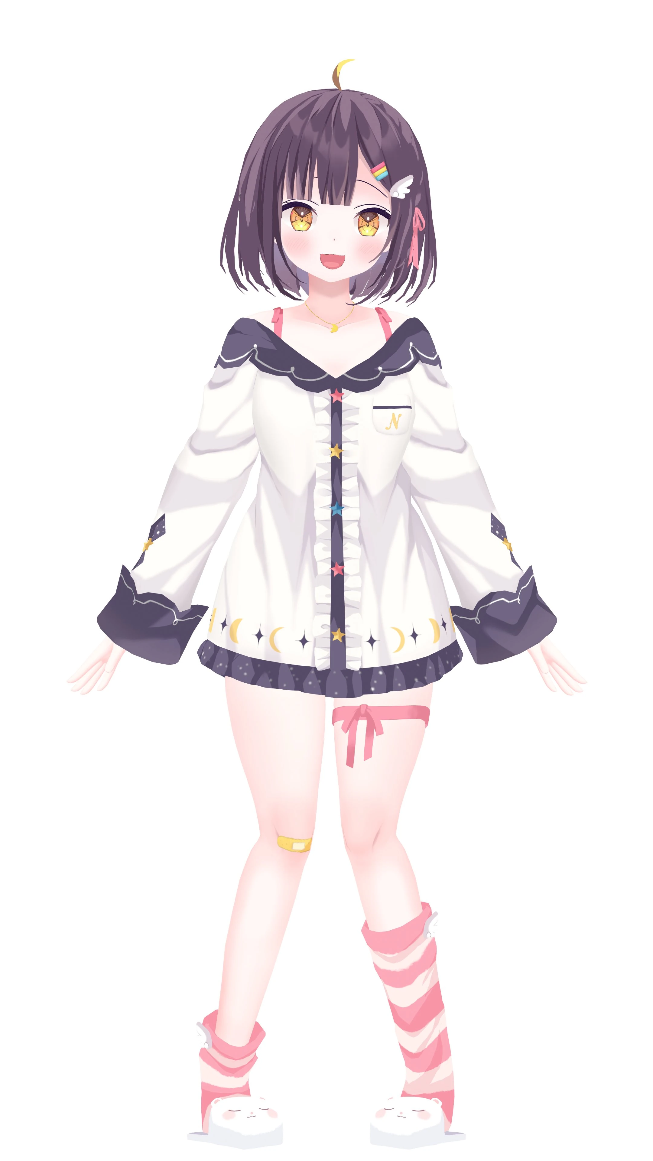 Fan 3D Model Front View<br>by Kalatanuki