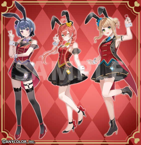 Idios "Secret Party" Goods Illustration by Hatsuno