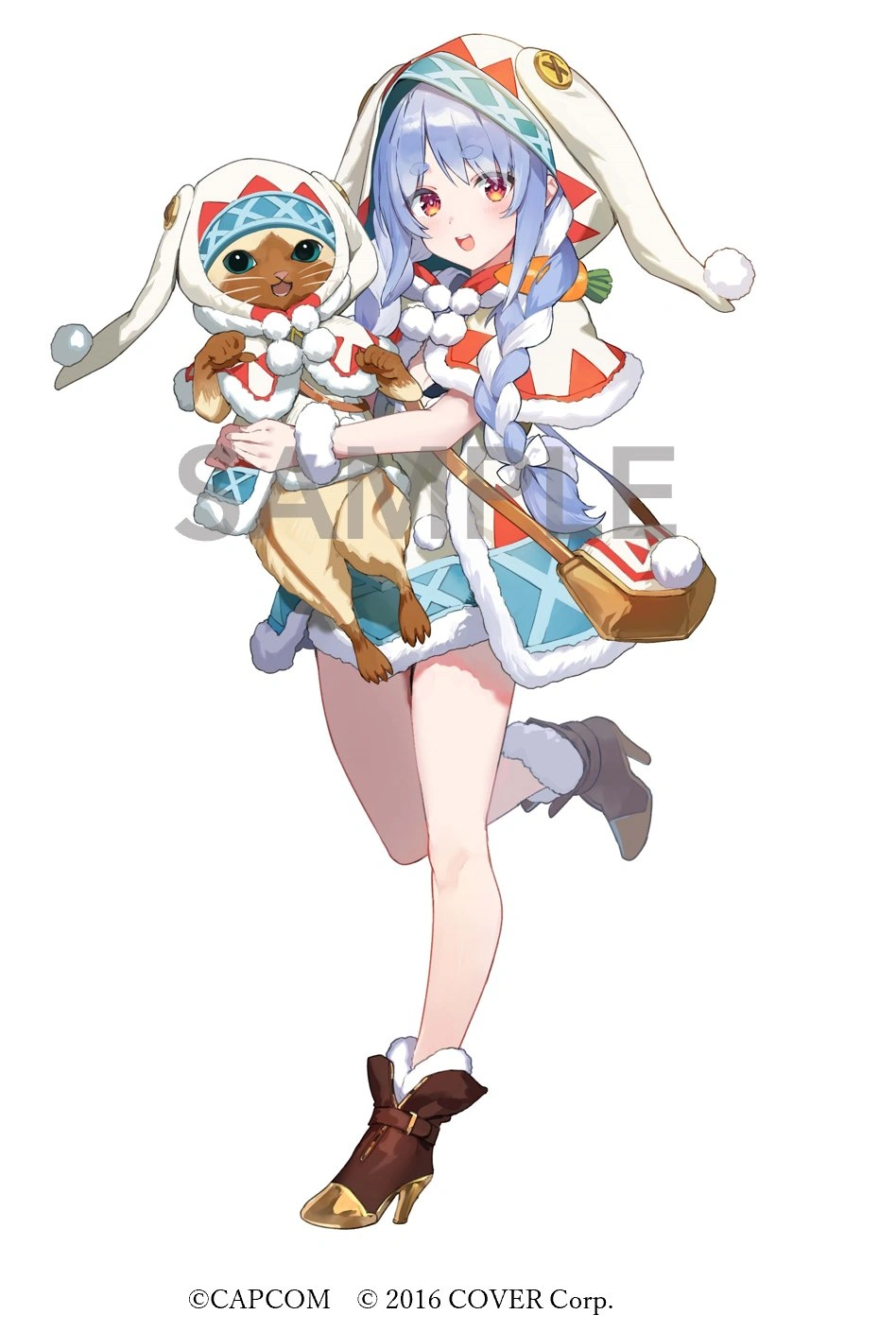 Monster Hunter x hololive Collaboration Illustration by Amagasa Yun