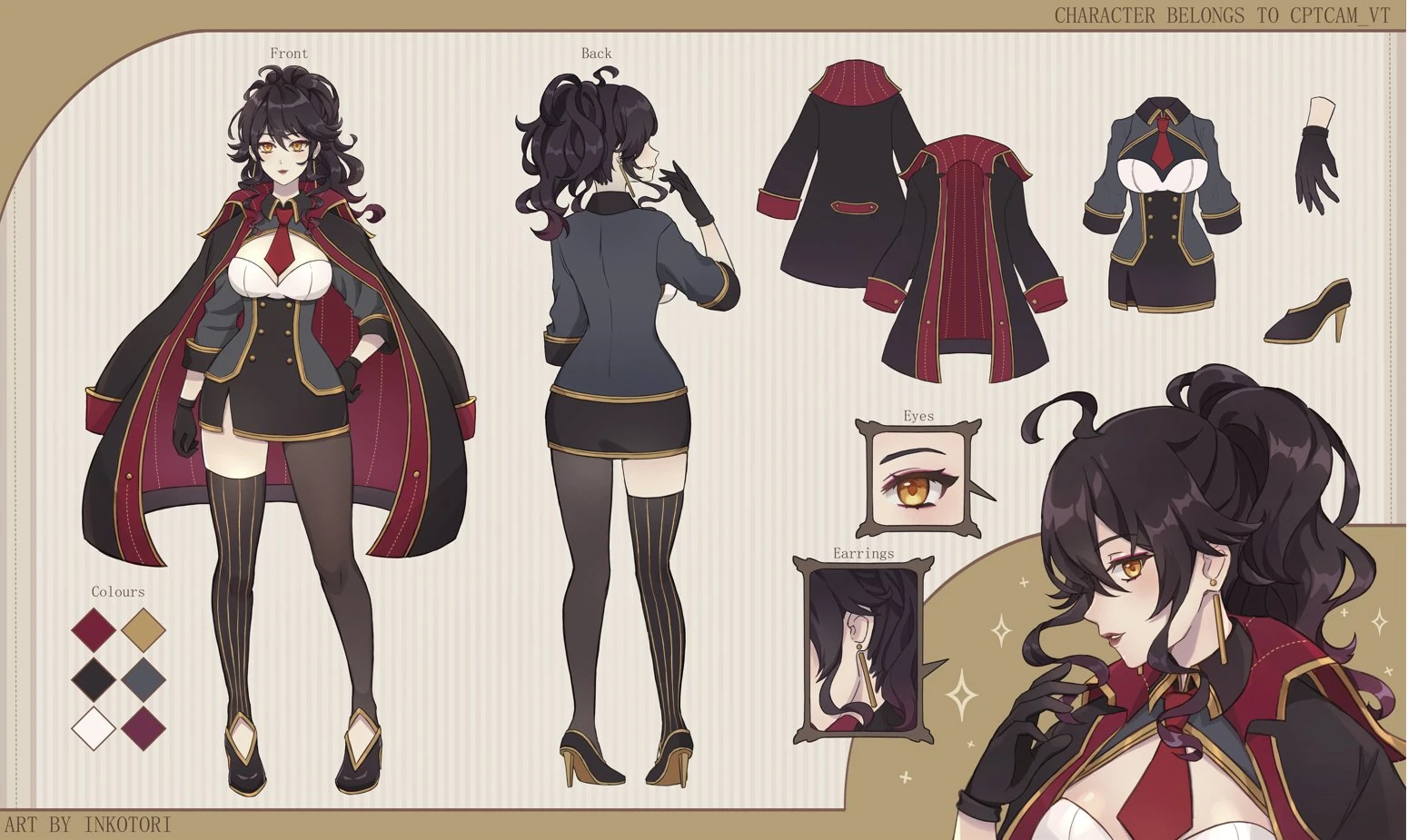Character Sheet by Erizu