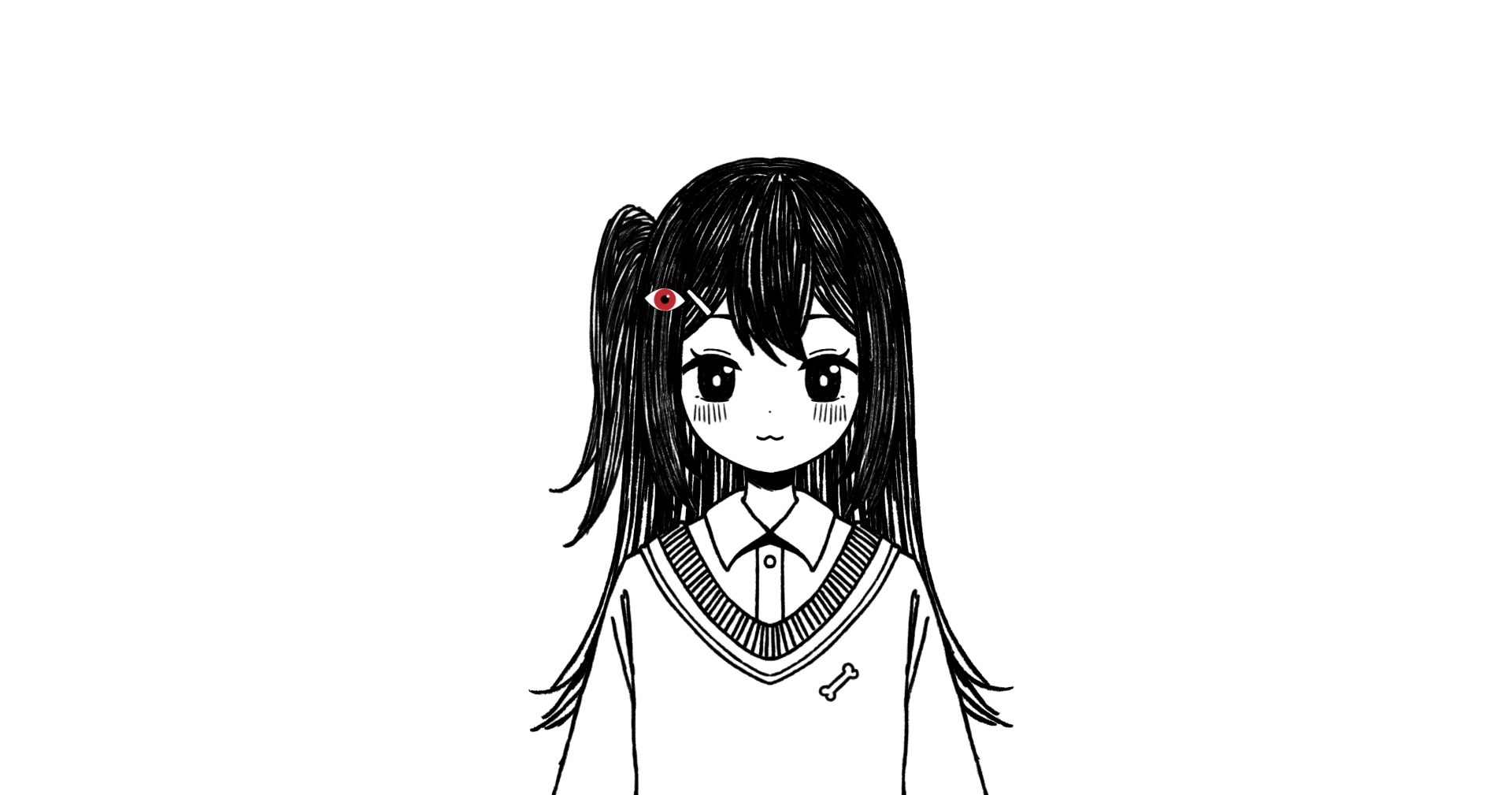 One of Alessia's alternative models in the Doujinshi style. (sakurai_mon)