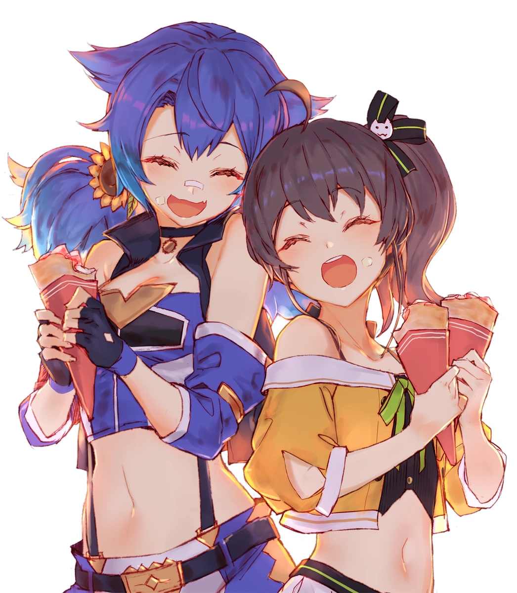 Minamori Hero and Natsuiro Matsuri<br>by Izumi Sai