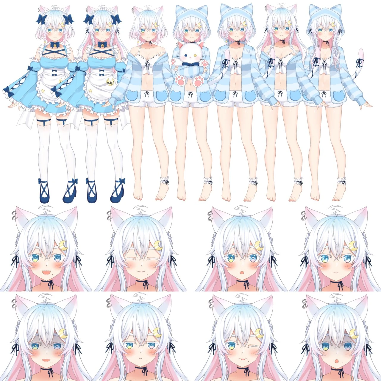 reference of March 2022 Costume from [https://twitter.com/nekonoyukin0/status/1502912456578179072 her twitter]