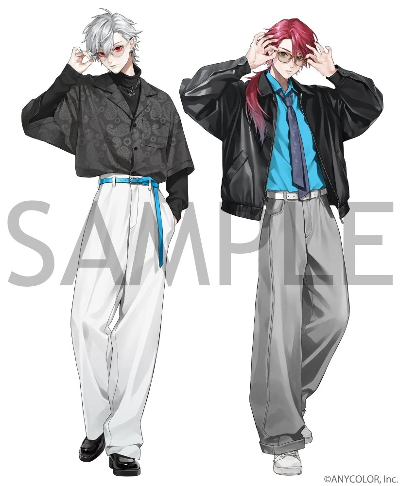 NIJISANJI x ZOFF Collaboration Illustration by Natsuko