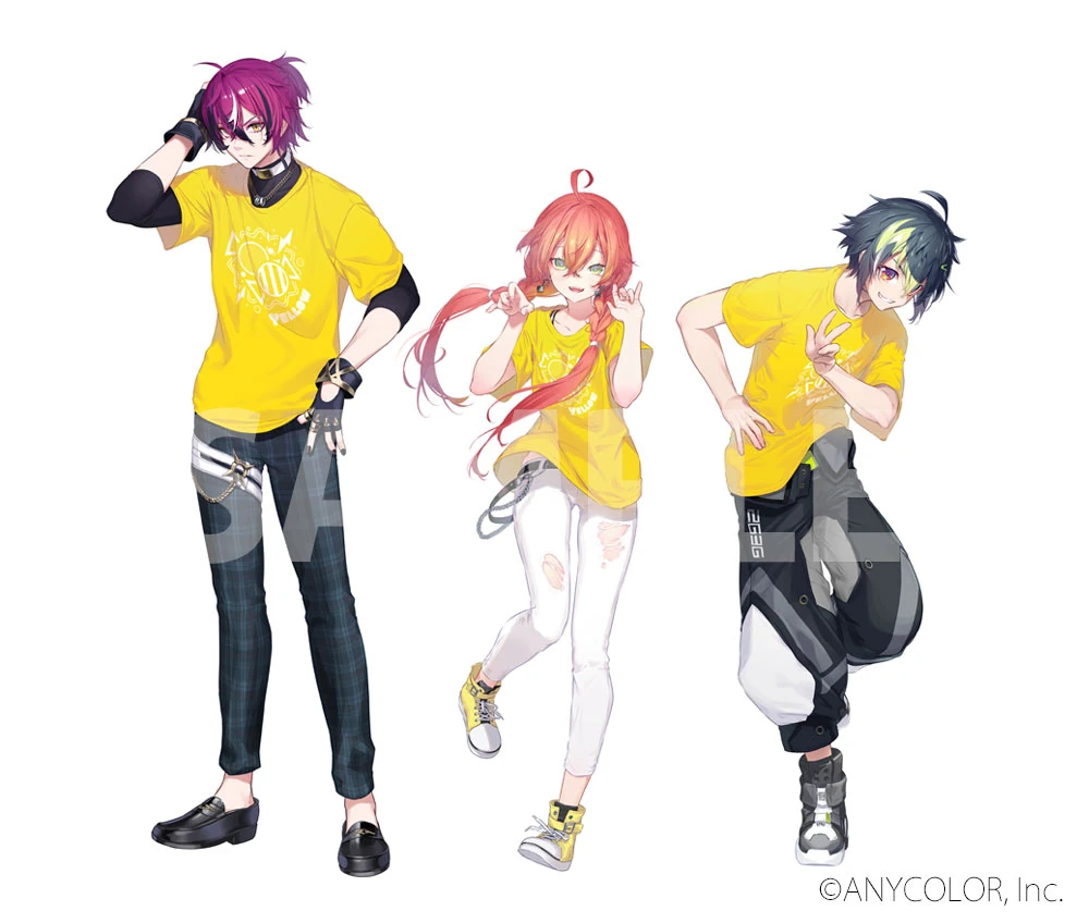 NijiFes 2023 Yellow Class Illustration by Nilitsu