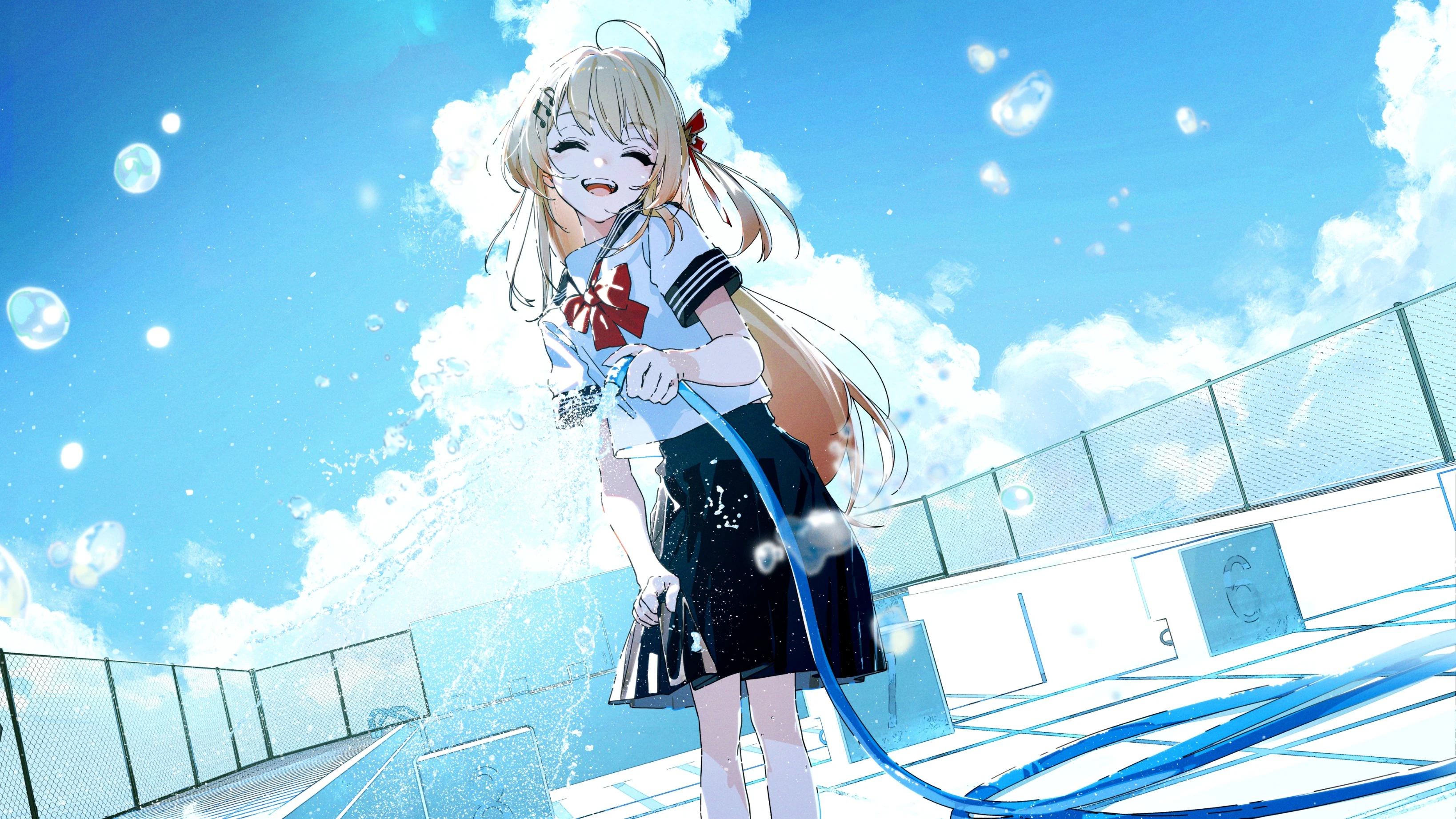 Ao To Natsu Illustration<br>by KU