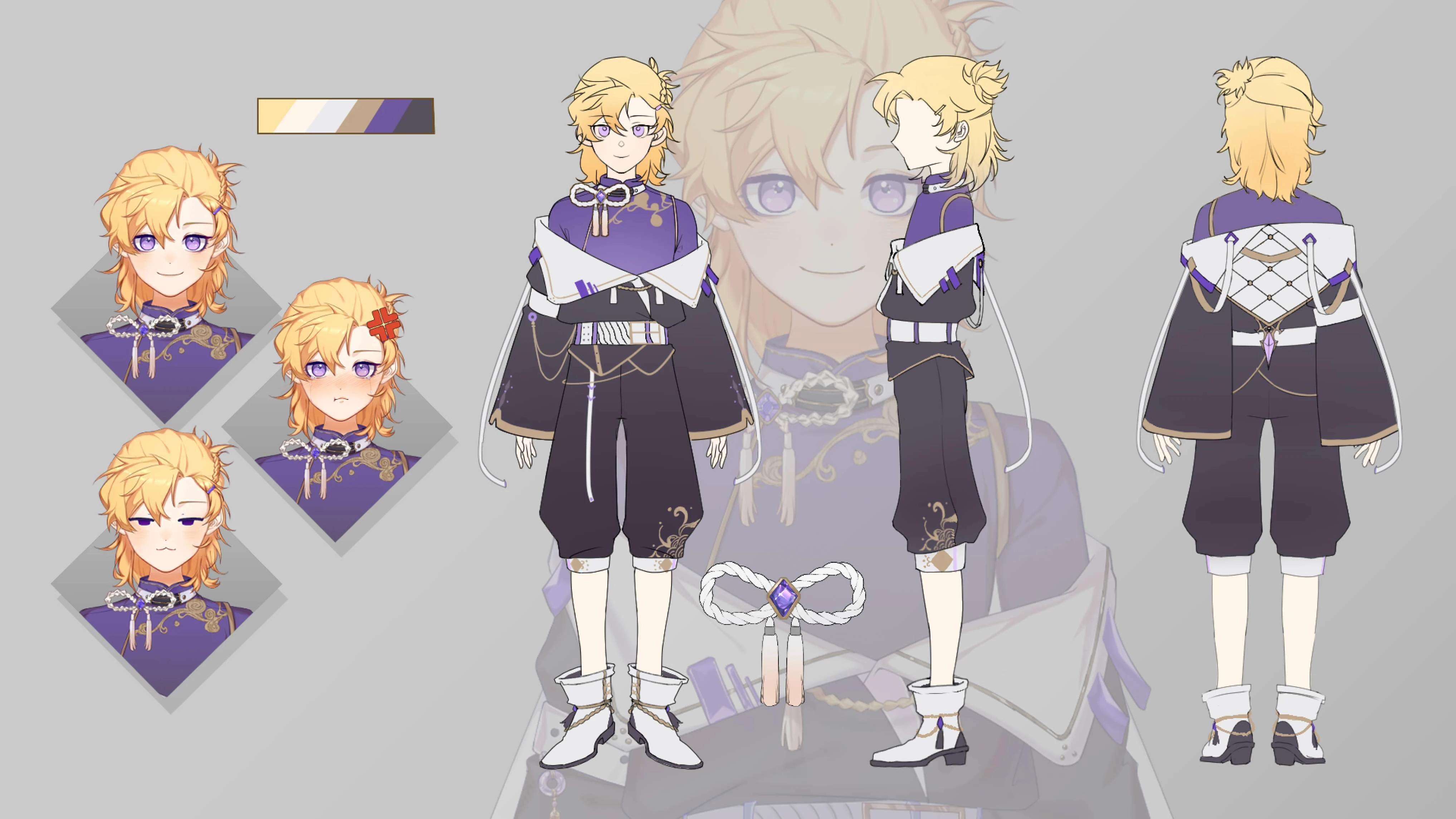 Child model reference sheet