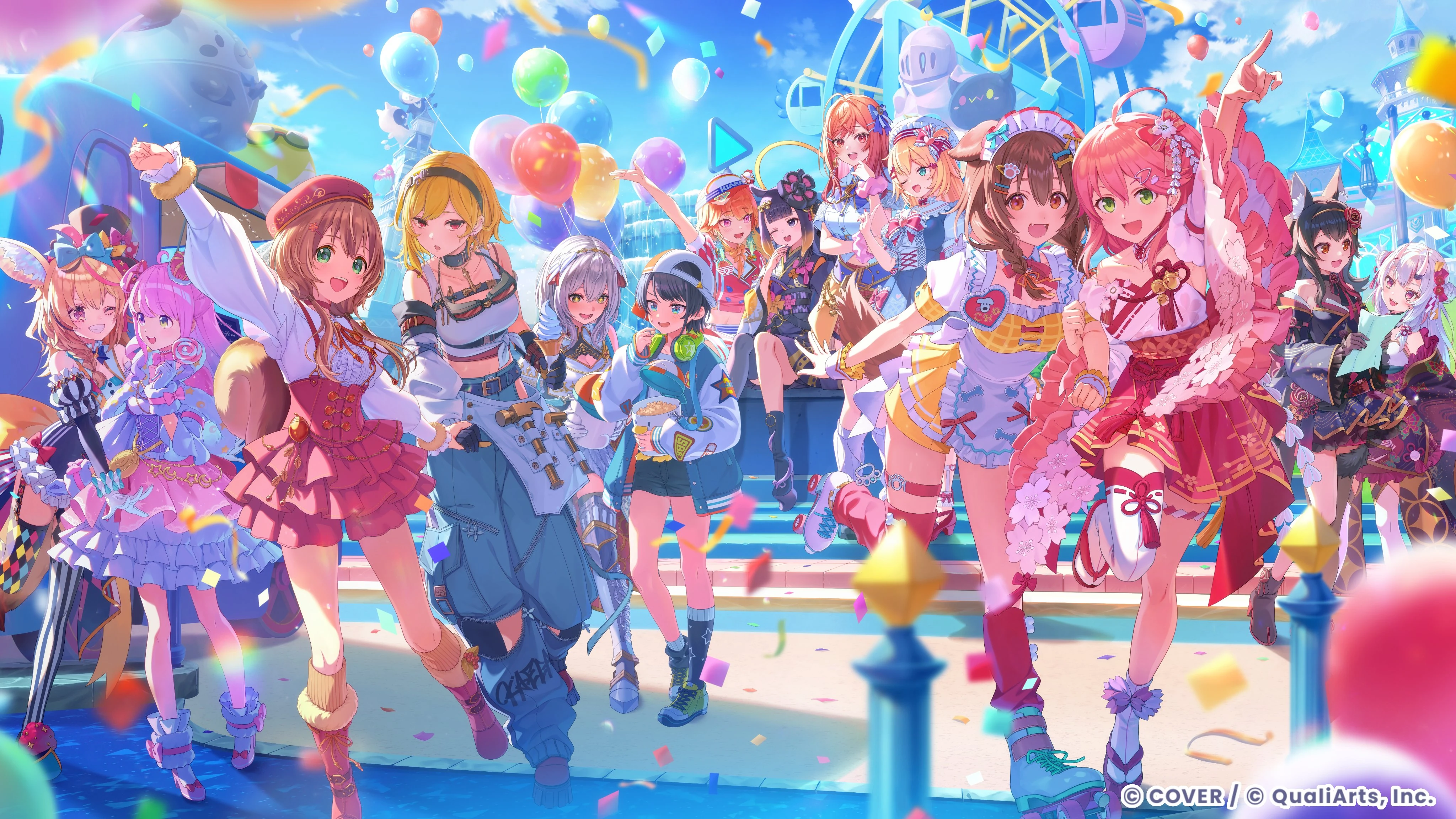 hololive Dreams Key Visual