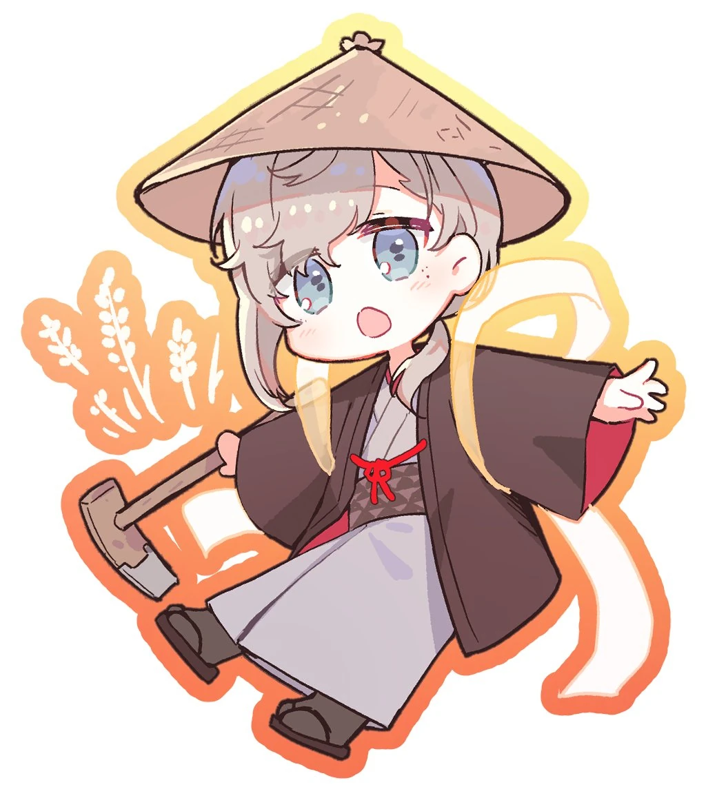 Sakuna: Of Rice and Ruin Illustration<br>by MONO MON