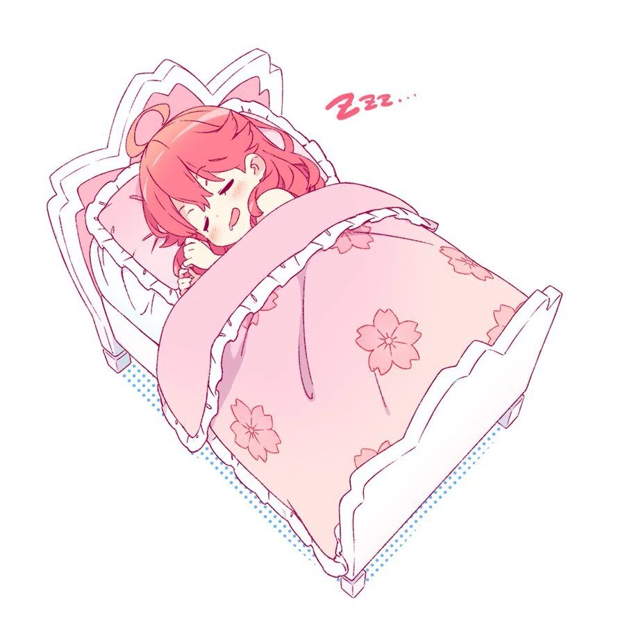 Miko Sleeping by Kanzaki Hiro