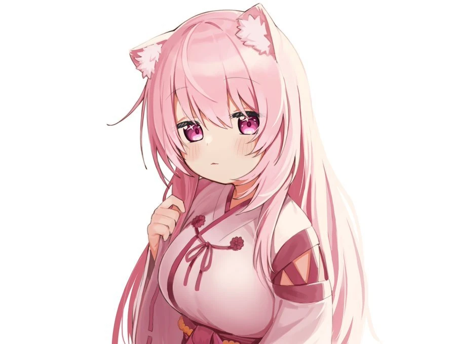 Shiina Yuika in Miko Outfit by Ceramic06