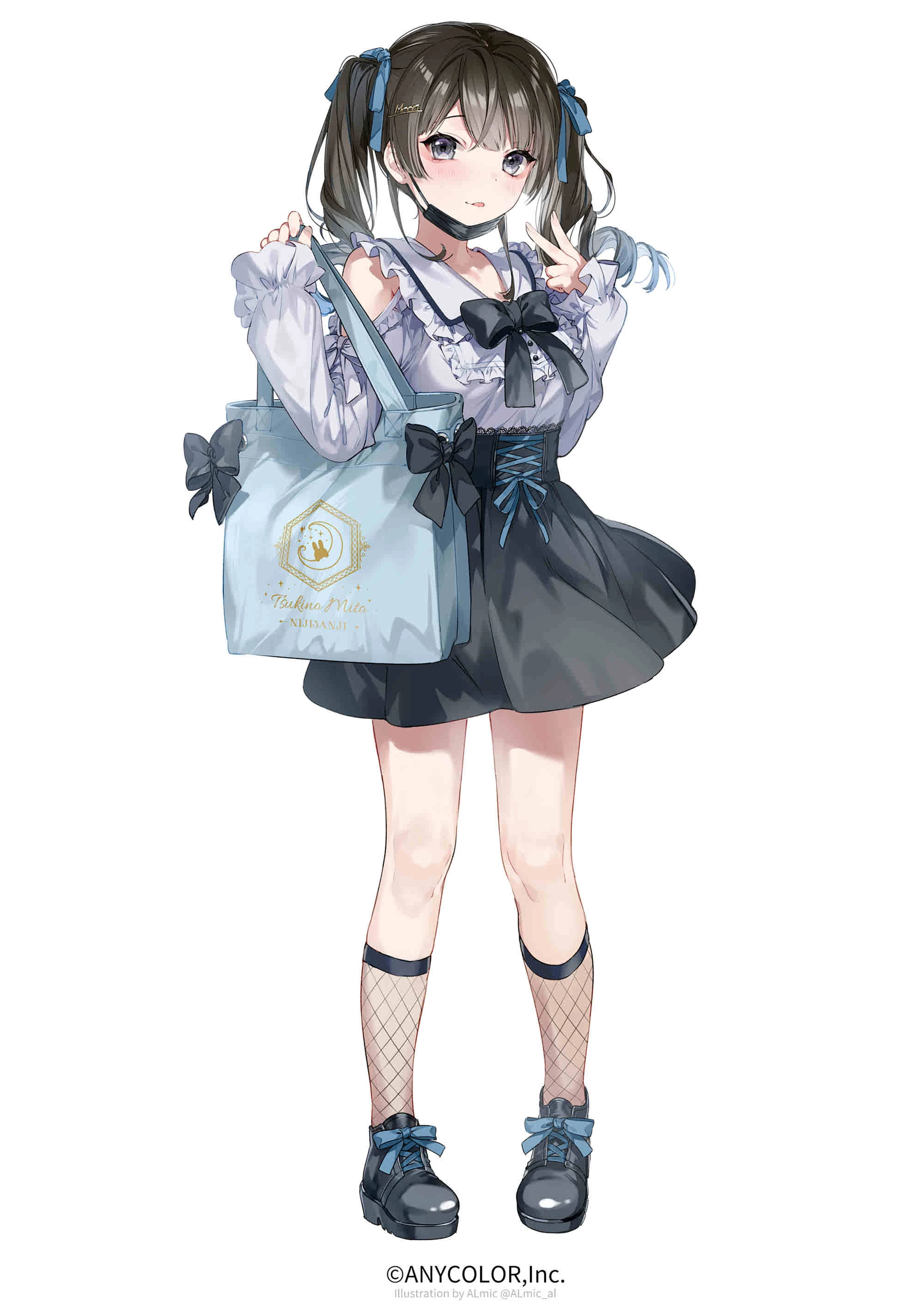 NIJISANJI Girly Collection Illustration by Alumican