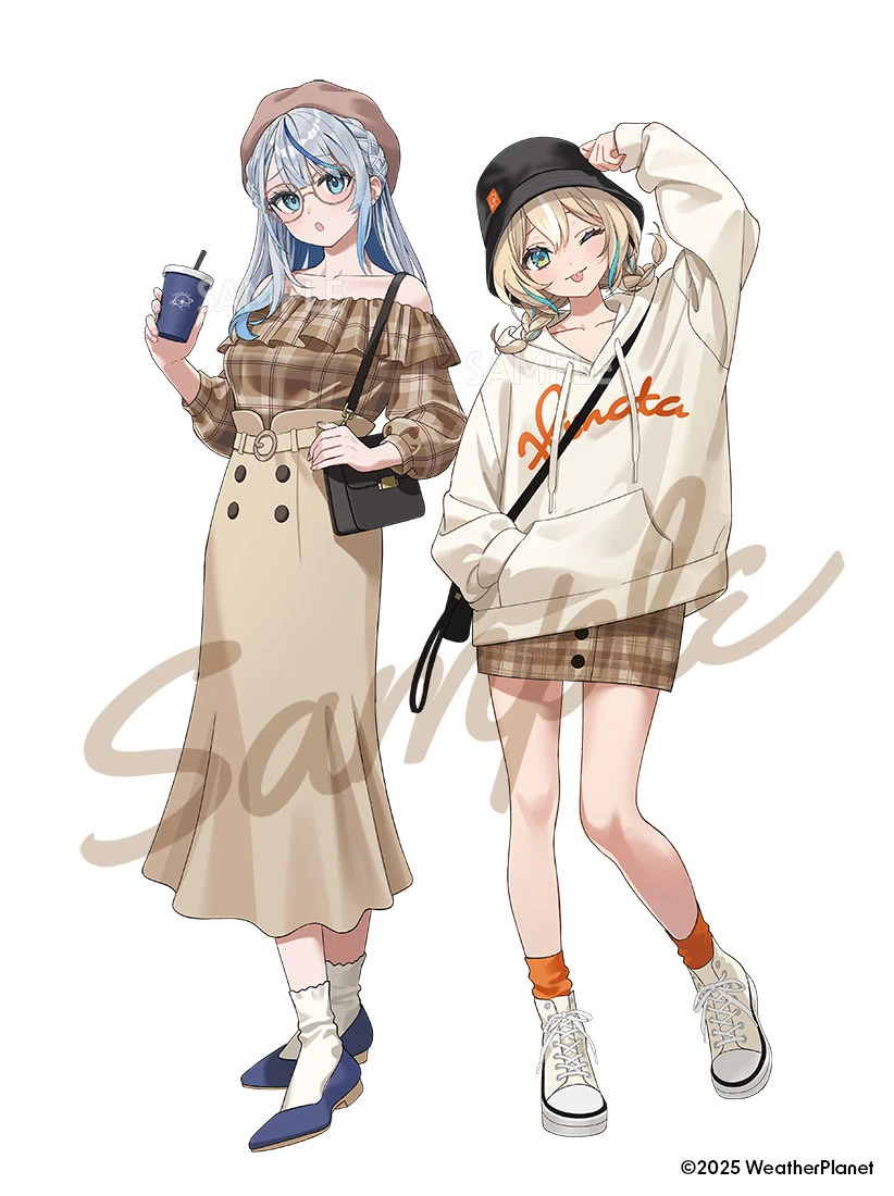 Weather Planet 1 Year Anniversary Illustration by Moya
