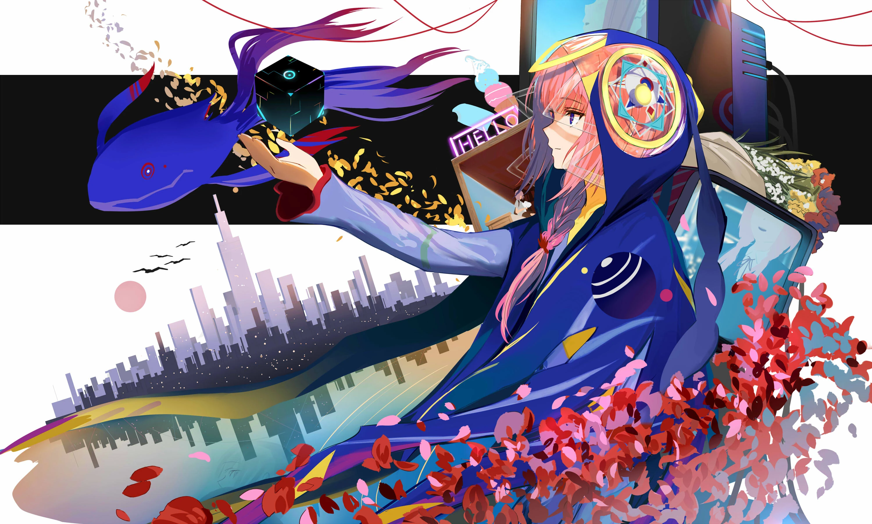 2nd ONE-MAN LIVE "Fukakai Two Q2" Illustration<br>by Issiki