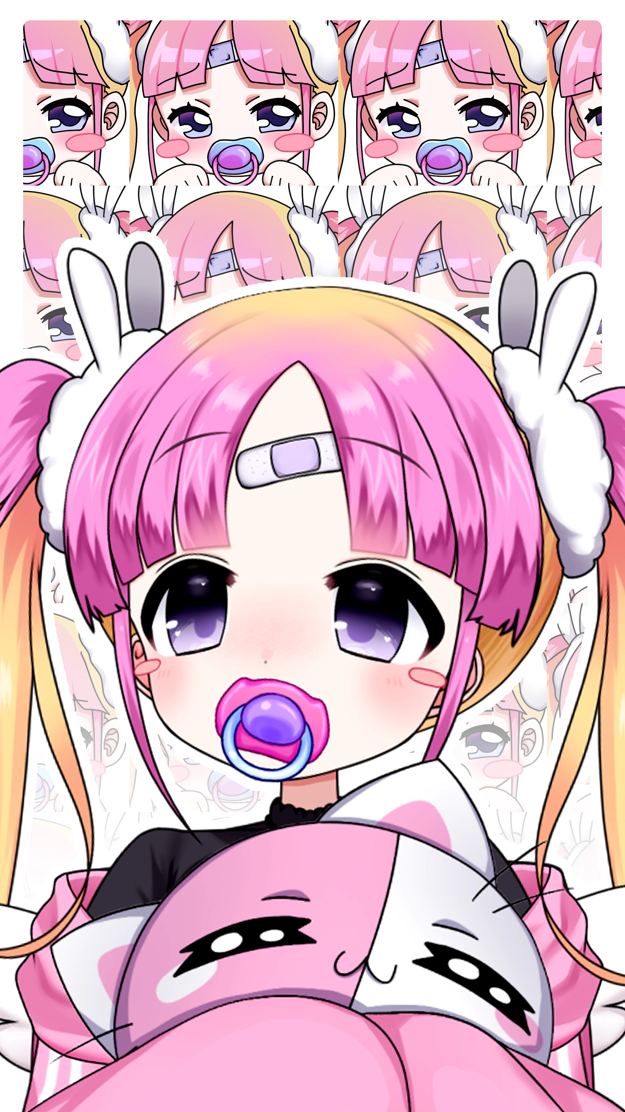 kyOresu binky overload Phone wallpaper