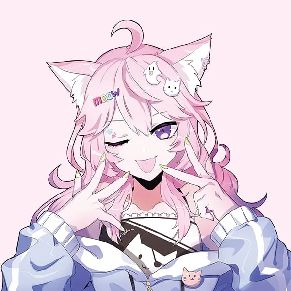 Nyanners Official Vshojo Portrait by puppeteer777