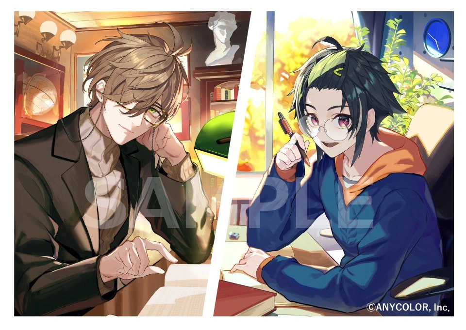 NIJISANJI Trouble Support Voice ~Assignments/Study~ Illustration<br>by GIDORA
