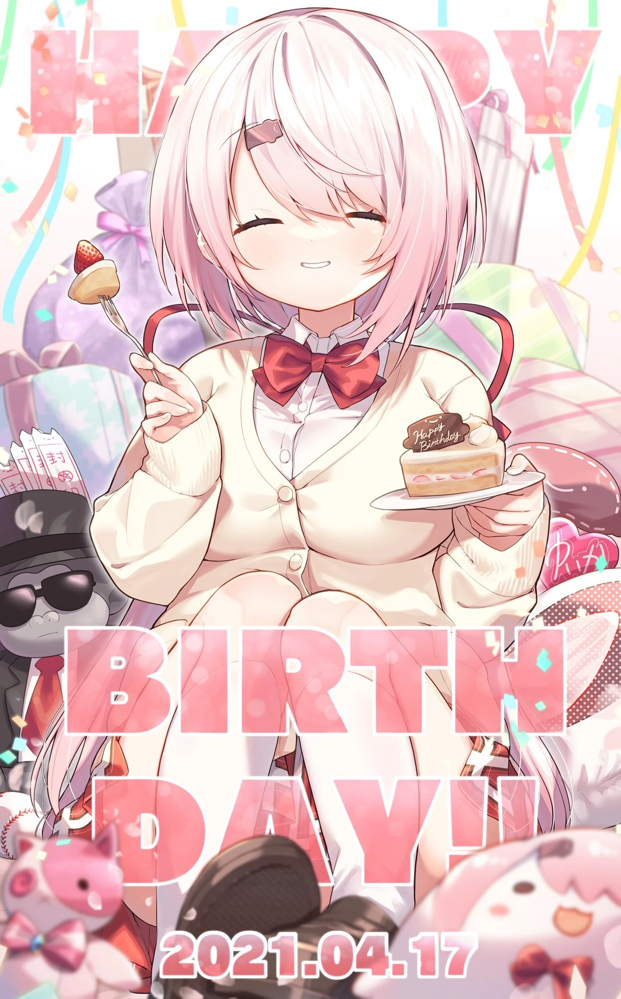2021 Birthday Illustration by ksk