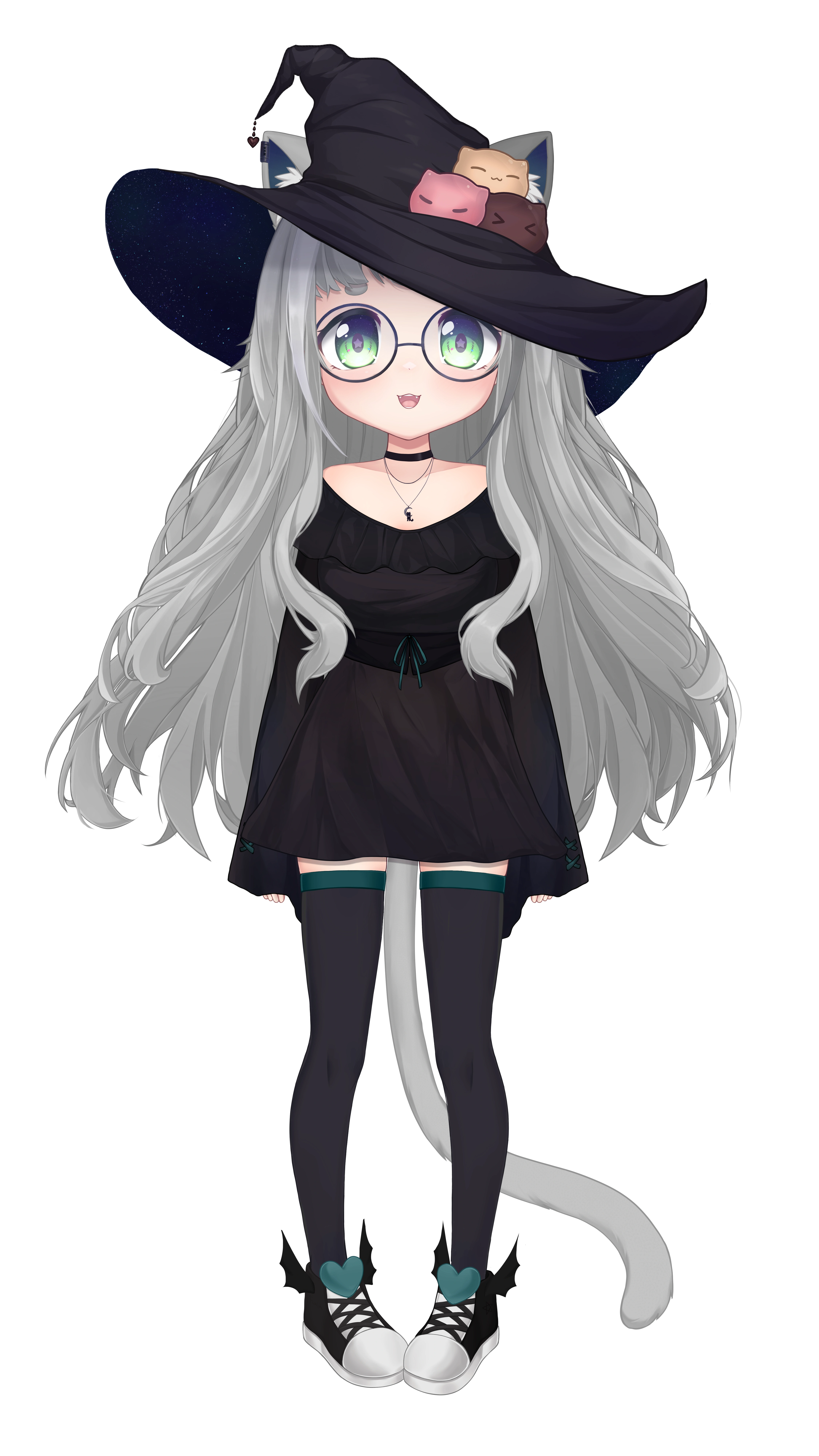 Fuwa's Halloween model from 2022
