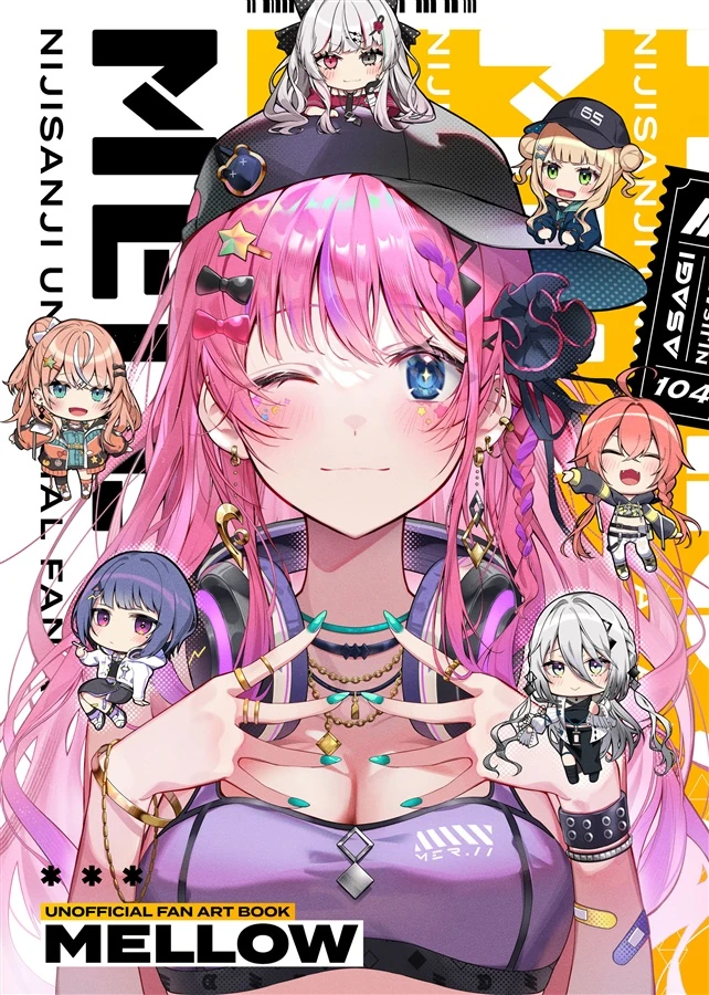 MELLOW Fanbook Cover Illustration by ASG