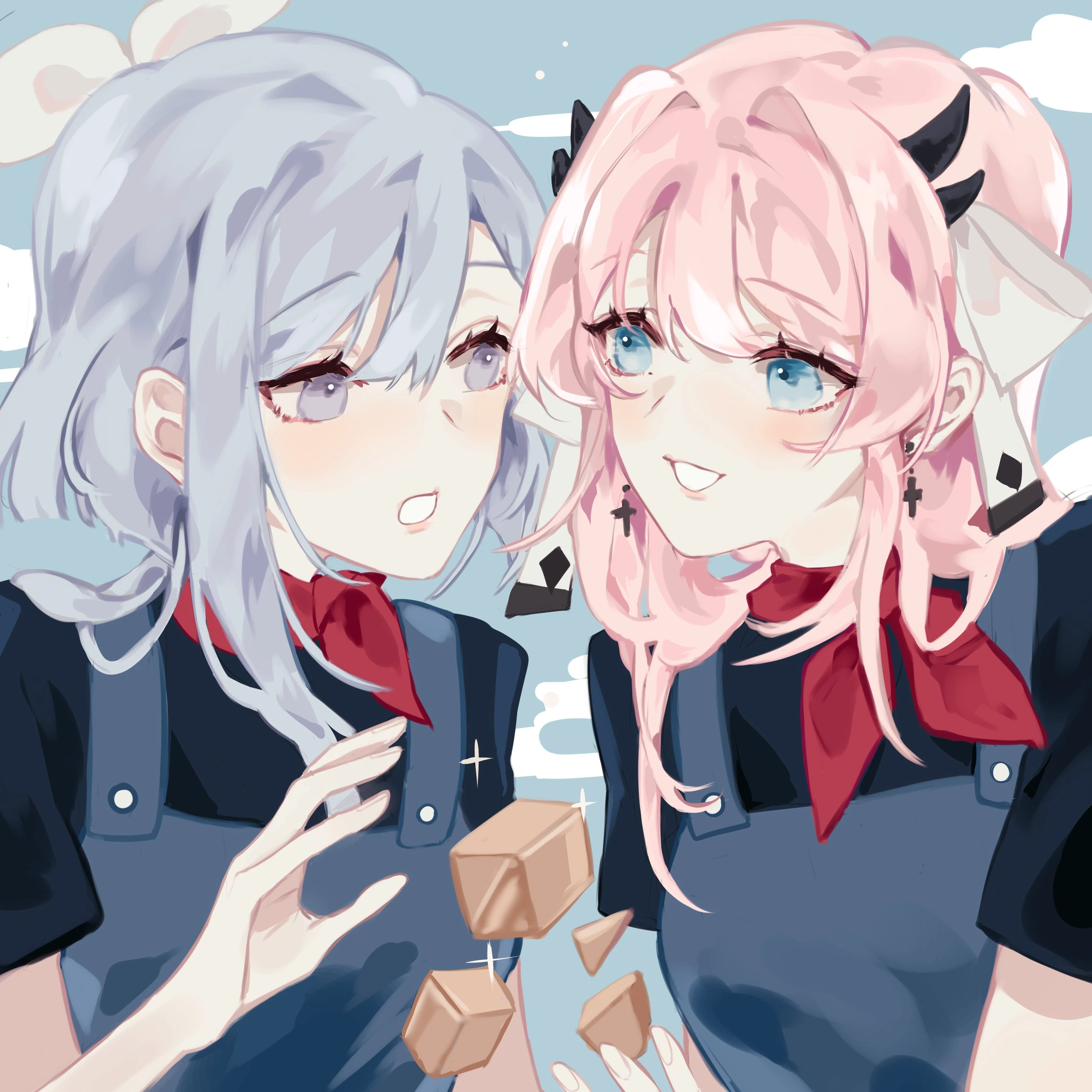 Mantou Rei and Kuzuryu Io