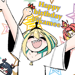 Late] But HAPPY ANNIVERSARY to the VOMS Project, to both Pikamee and  Tomoshika!!! : r/Virtualrs