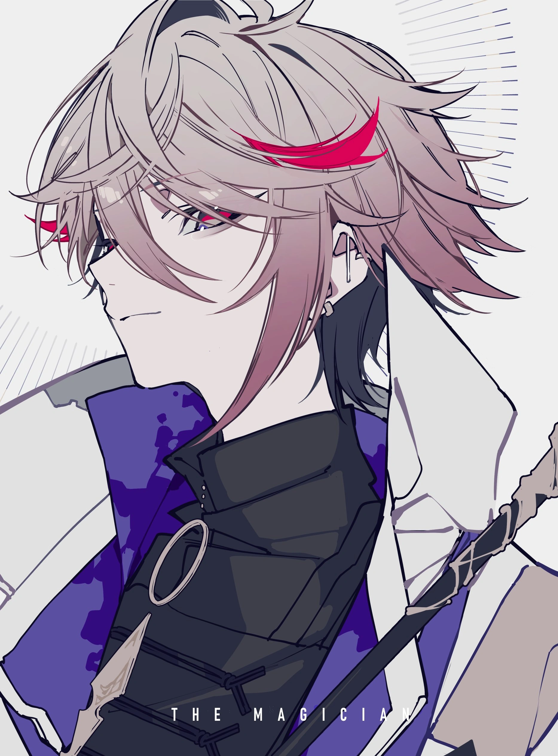 NIJISANJI Tarot - I. The Magician Illustration<br>by Kei Mochizuki