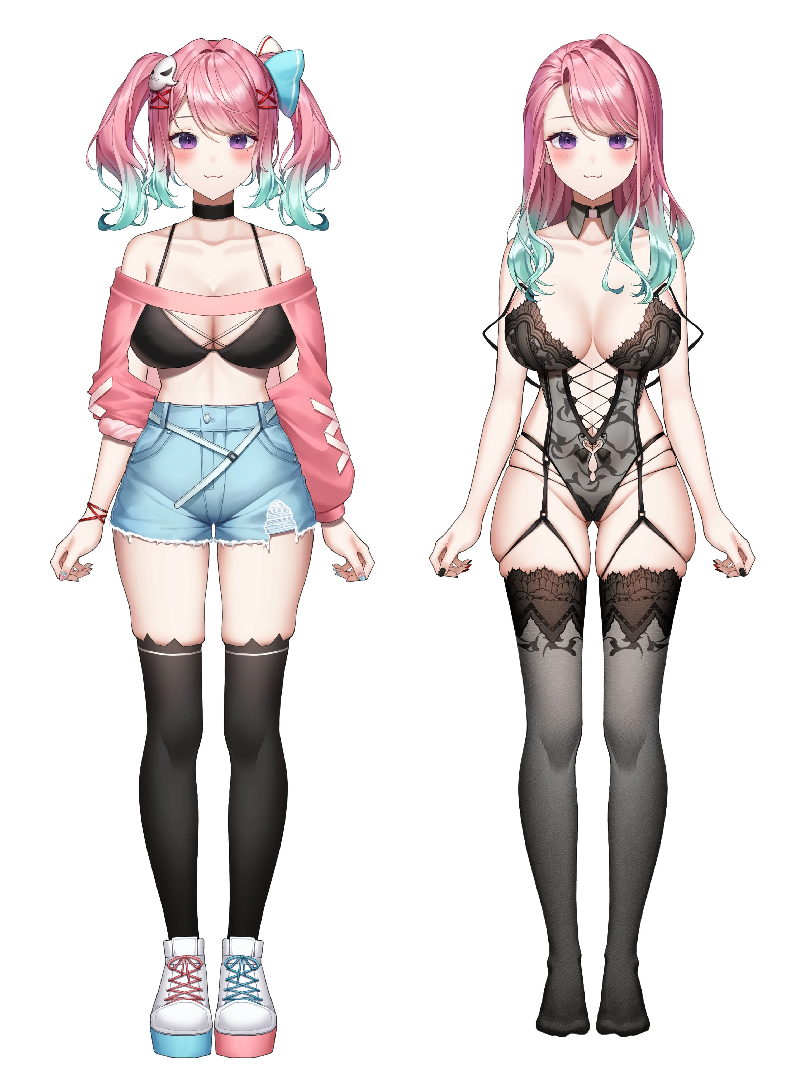 Reiyu Casual and Lingerie Outfits