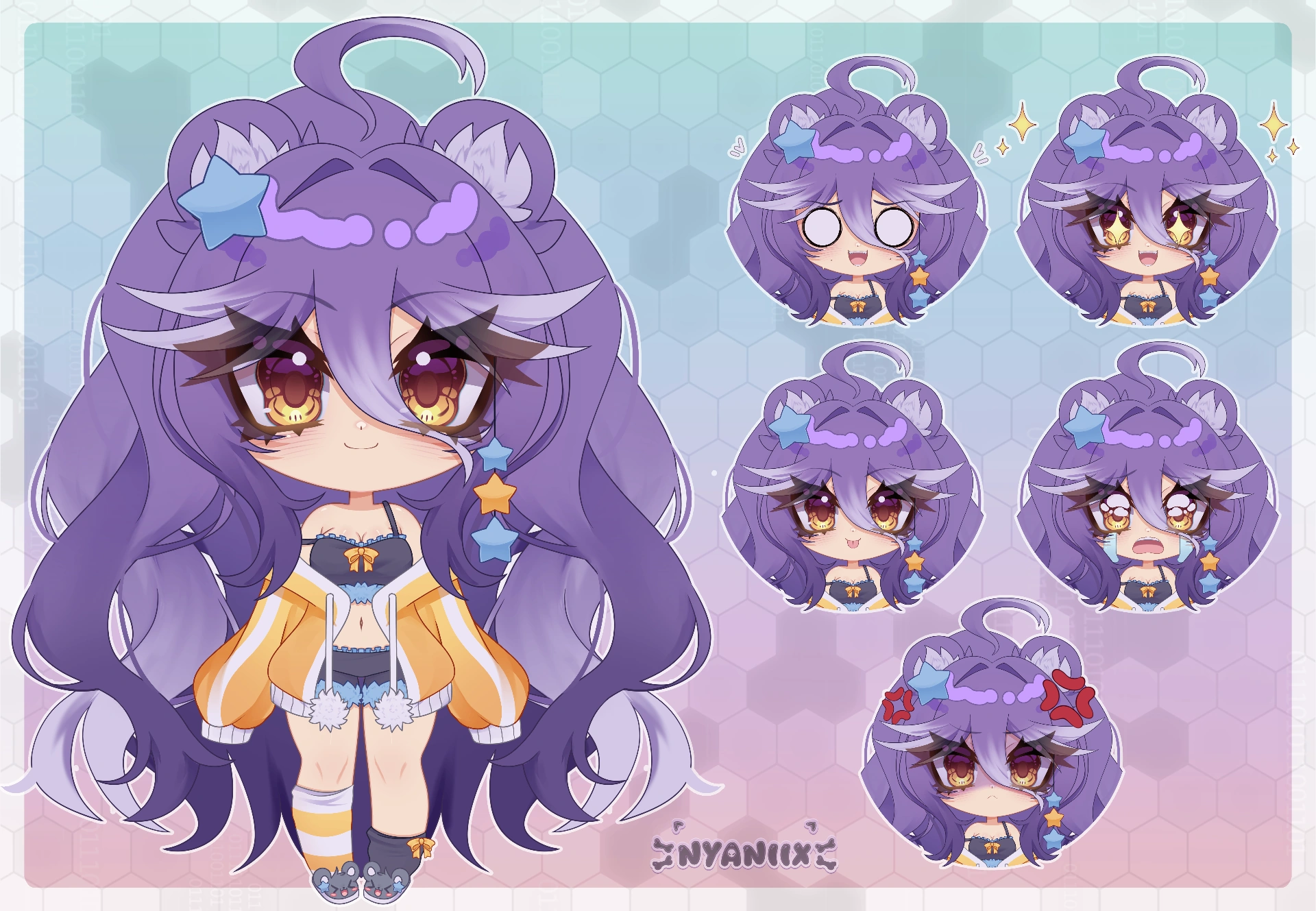 Chibi VTuber Model Showcase