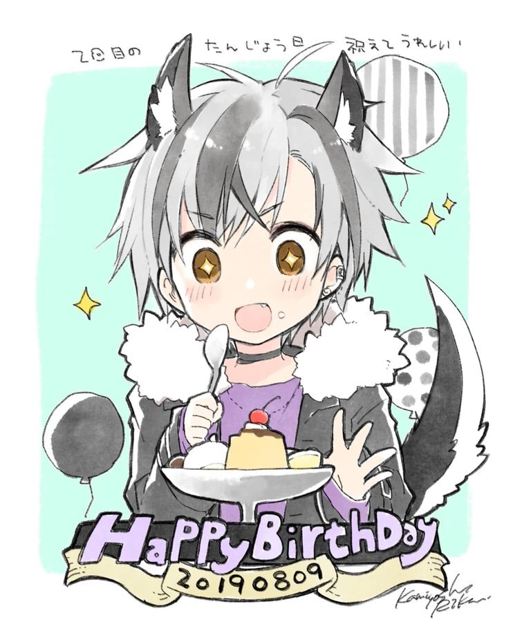 2019 Birthday Illustration<br>by Kamiyoshi Rika