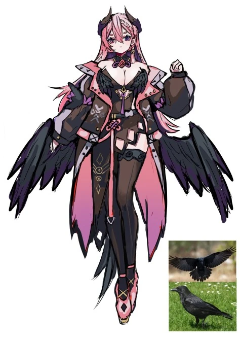 kiracrowe 1.5 concept art?