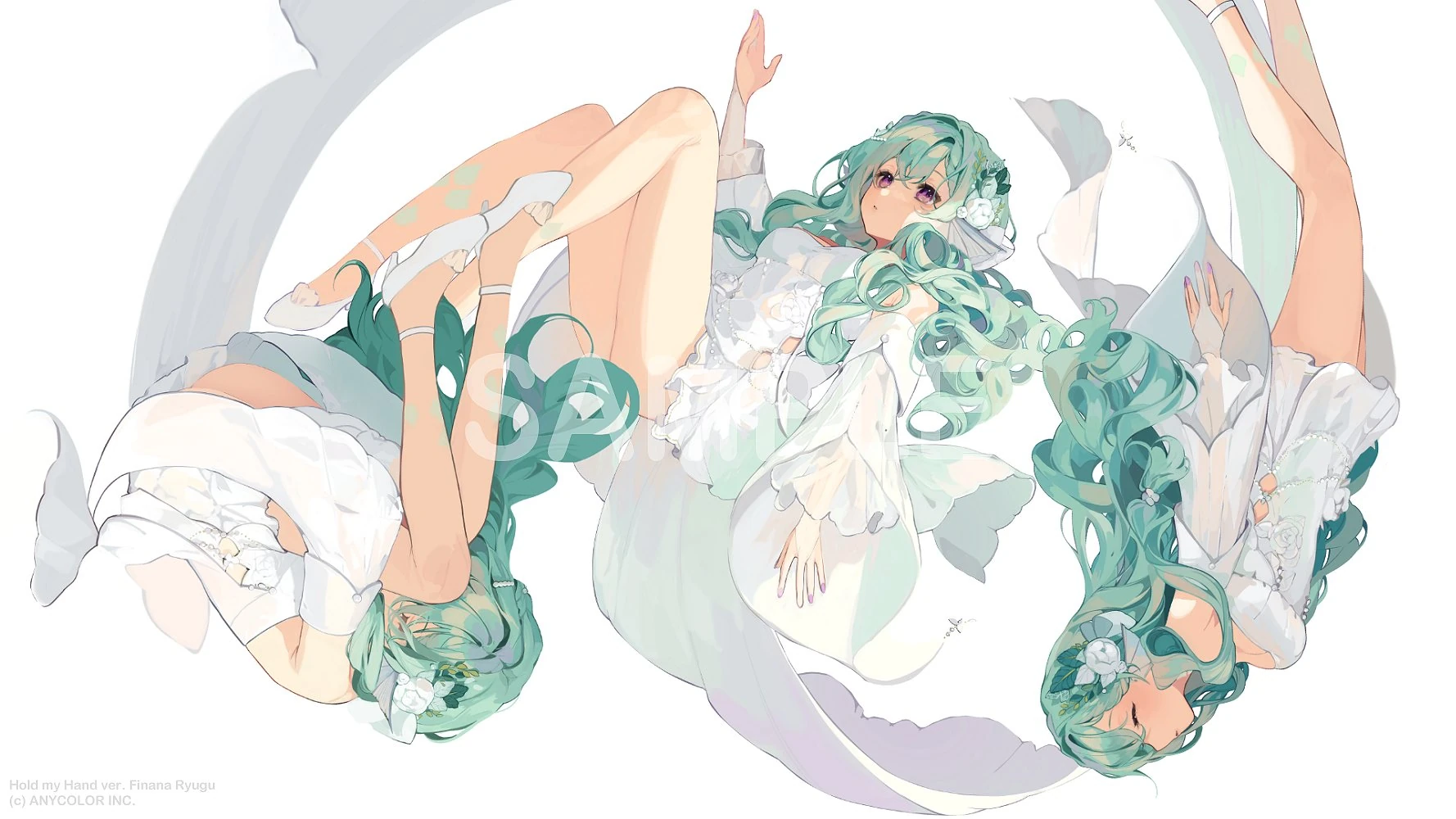Hold my Hand Illustration<br>by sakai eri