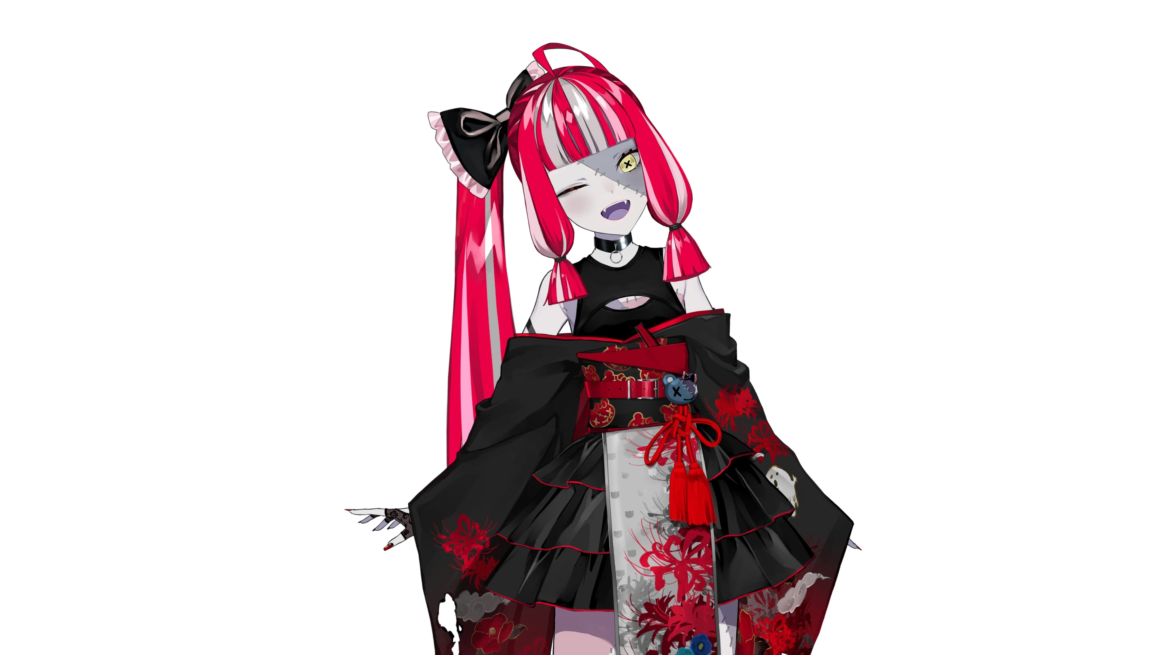 Long Hairstyle and Skirt Version Update