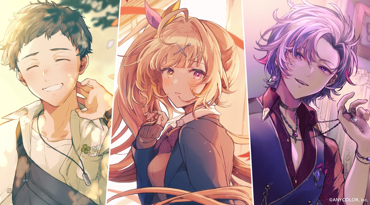 NIJISANJI Collaboration with Anideal illustration by mikkun