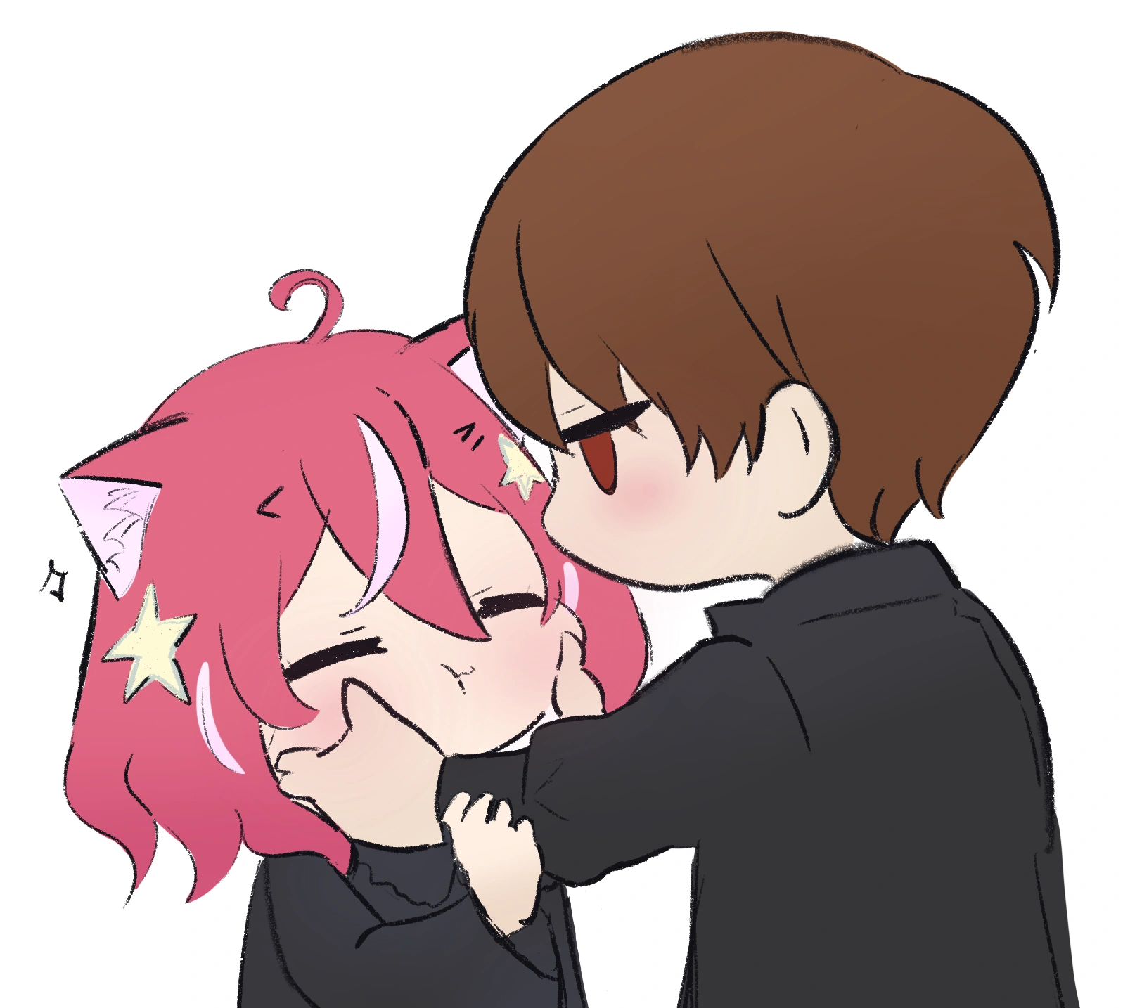 Vira and her boyfriend