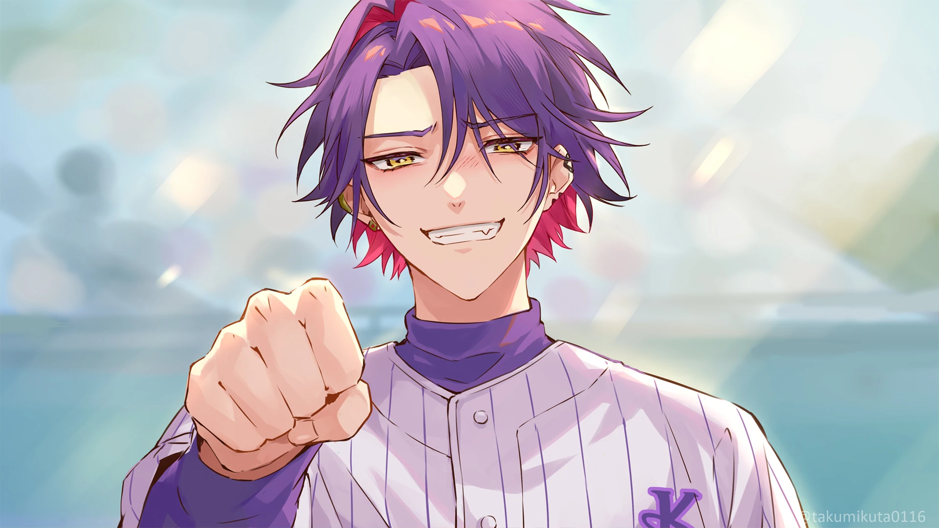 NIJISANJI Koshien 2023 Illustration<br>by TAKUMI