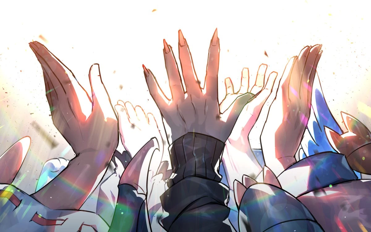 We'll do crab NIJISANJI PokeYuna Tournament Illustration<br>by KURI