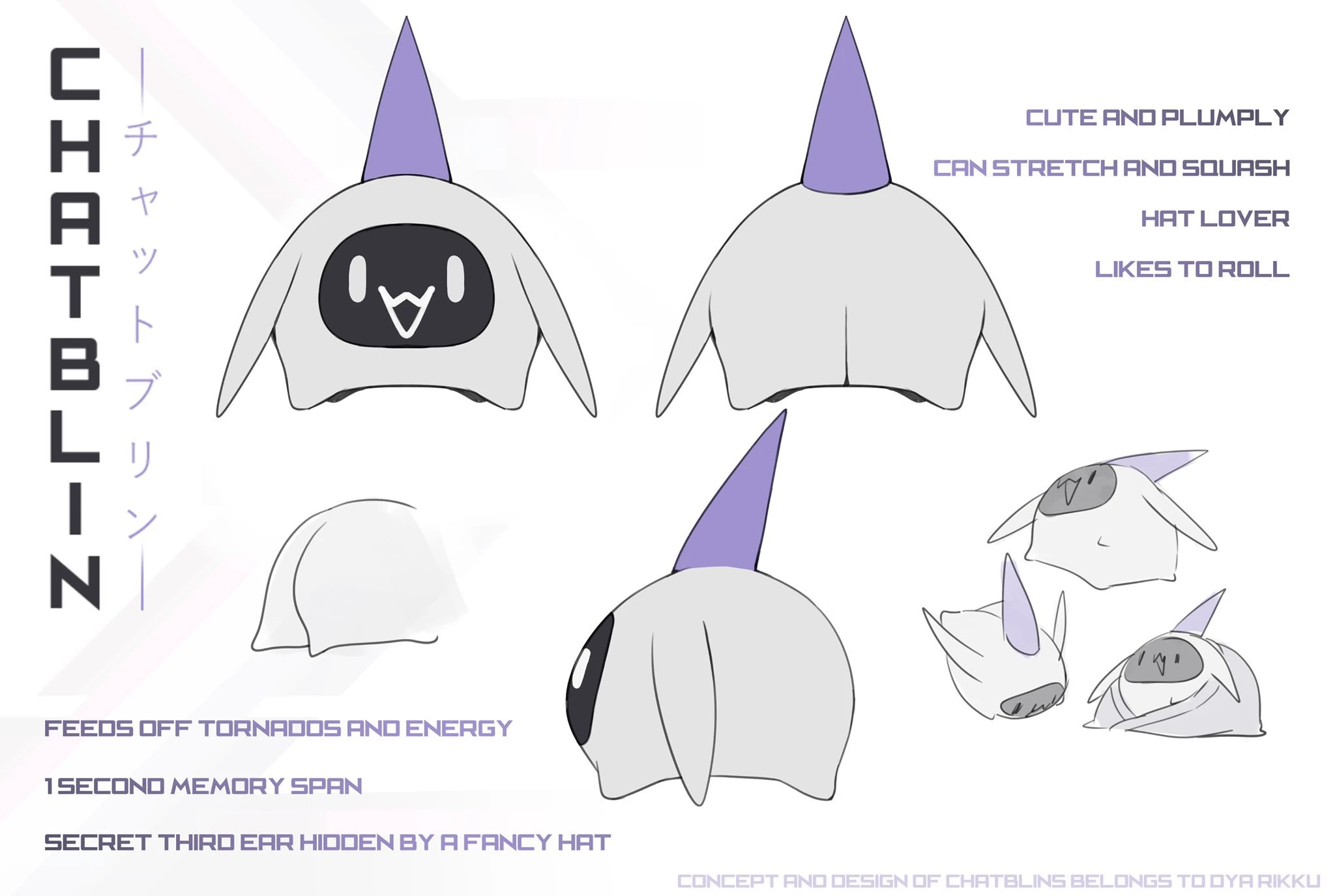 Chatblin Concept art and Design by Dya
